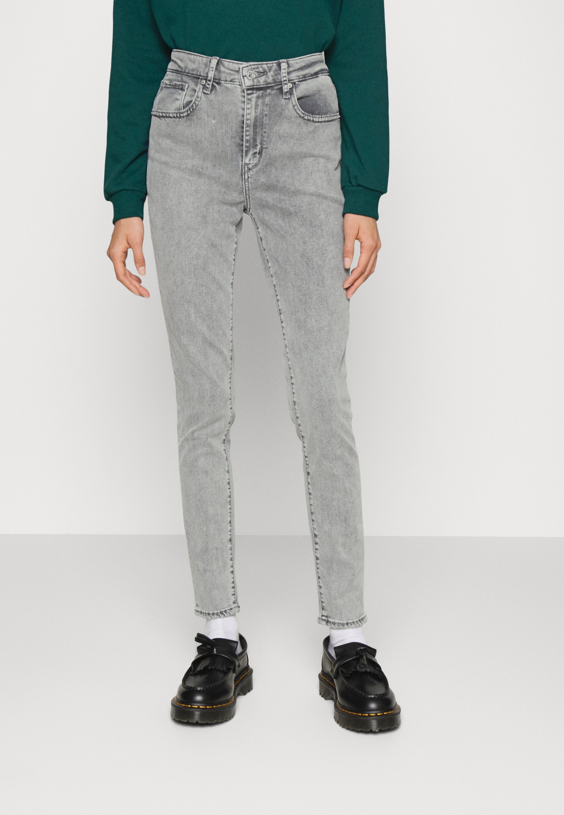 Levi's® 721™ HIGH RISE SKINNY - Jeans Skinny Fit - rock bottom/grey denim