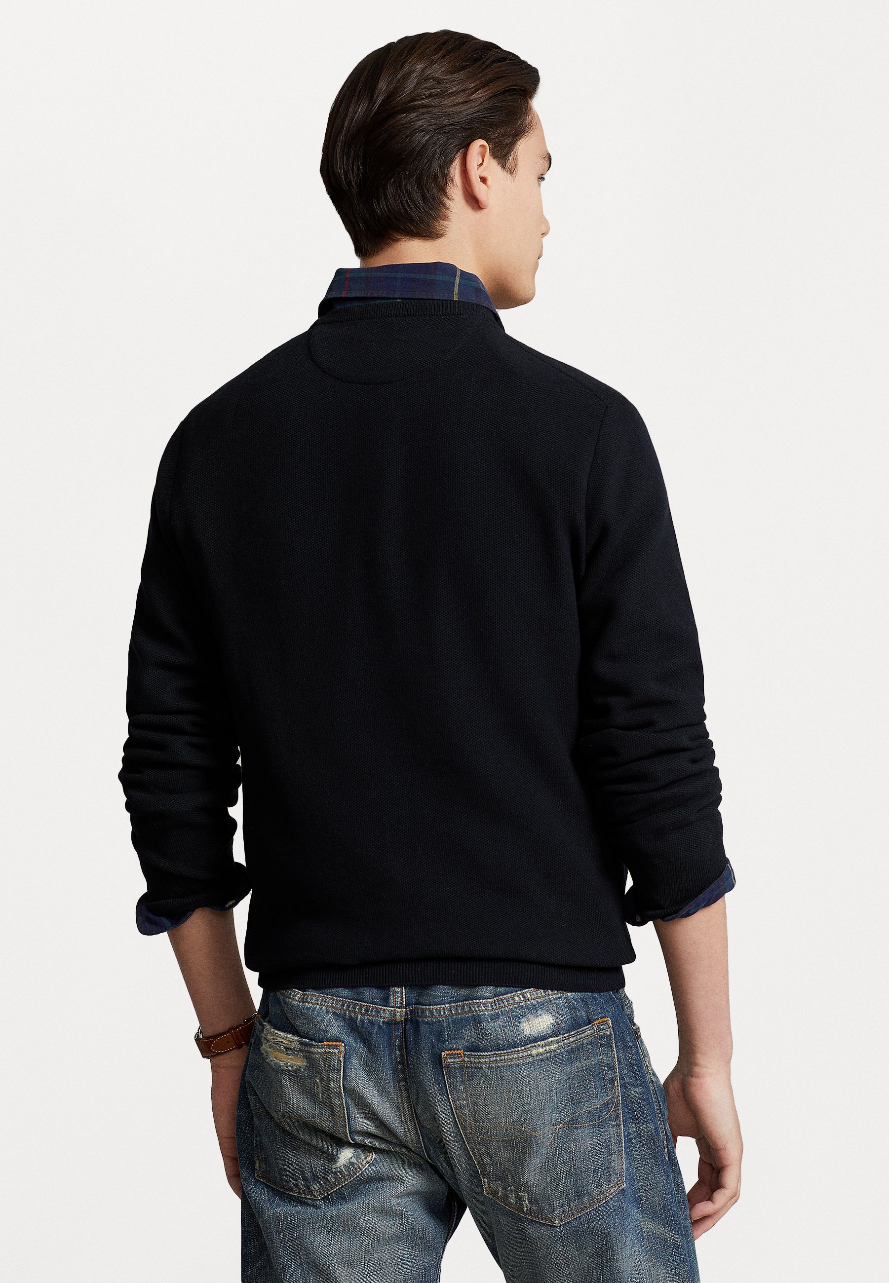 Polo Ralph Lauren LONG SLEEVE - Jumper - black