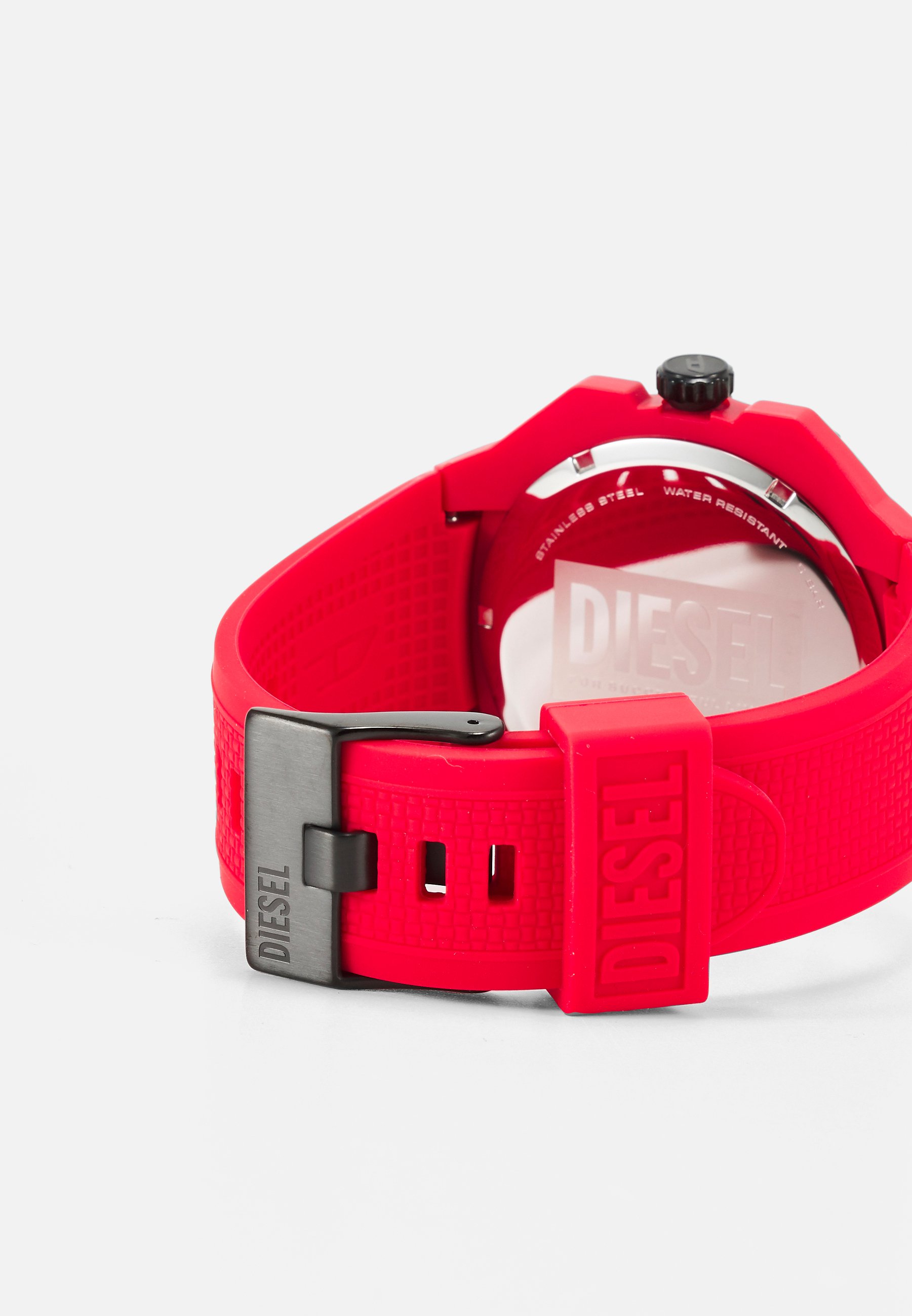 Diesel FRAMED - Chronograph watch - red
