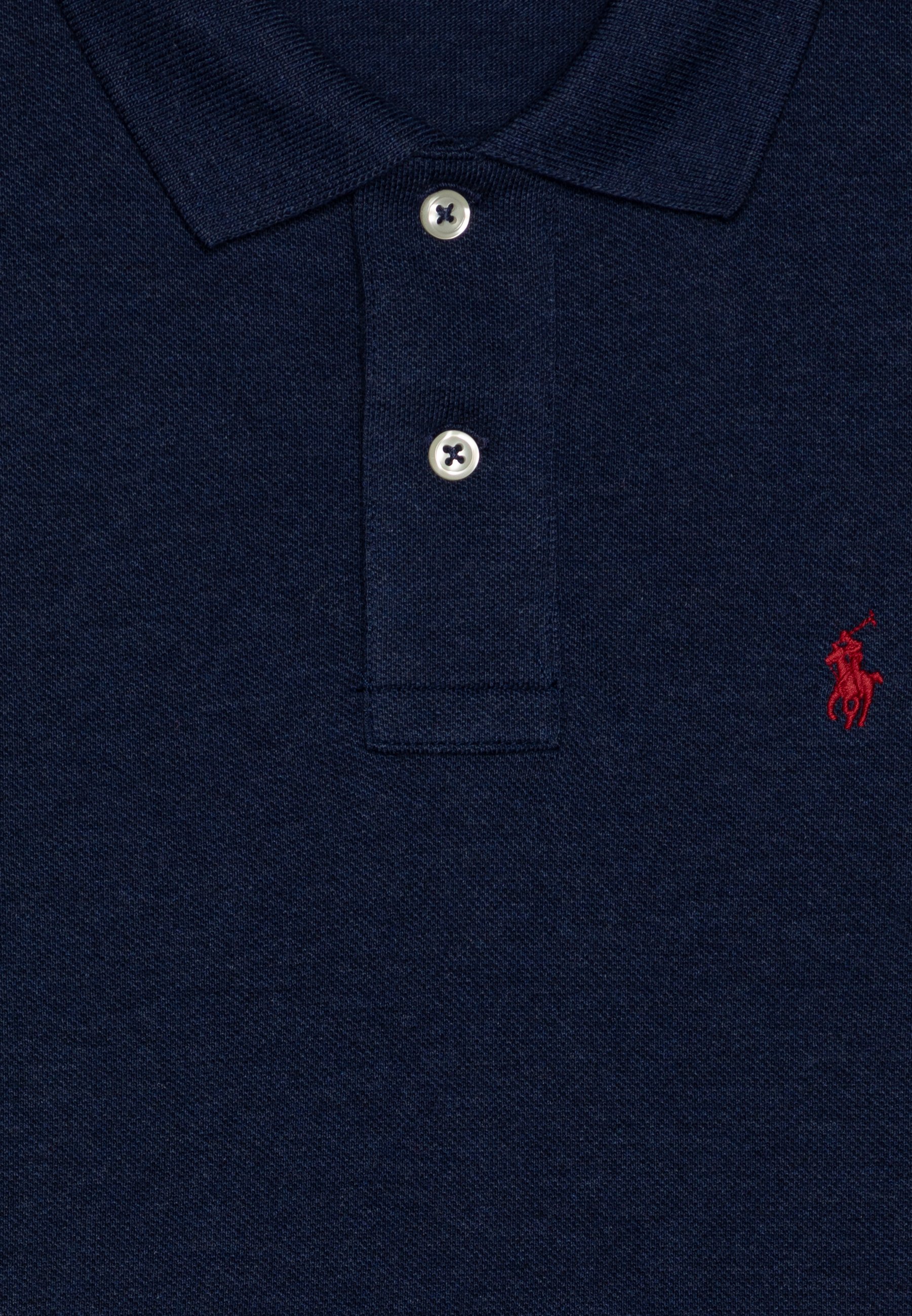Polo Ralph Lauren SLIM FIT - Polo shirt - spring navy heather/grey