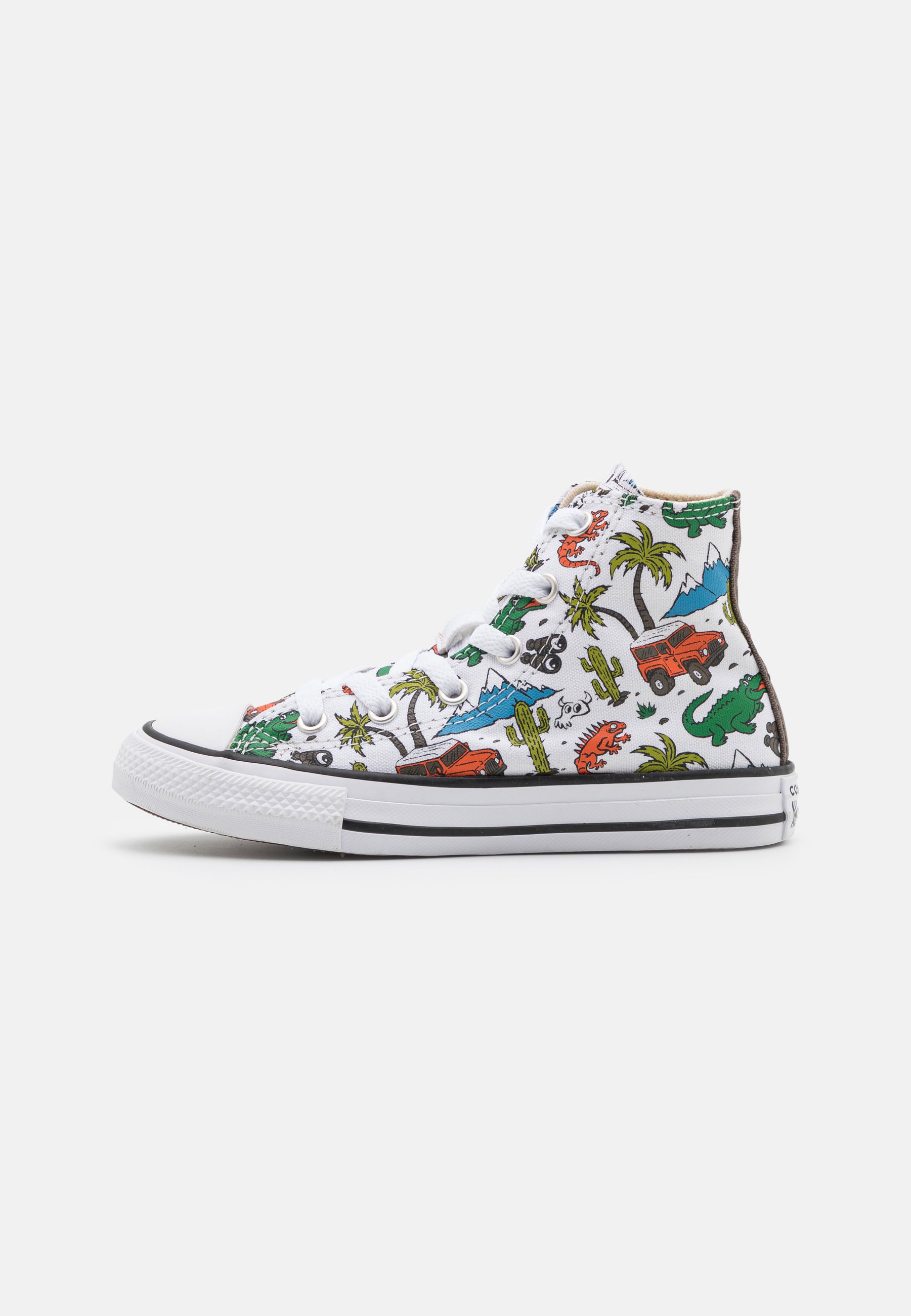 Converse CHUCK TAYLOR ALL STAR UNISEX - High-top trainers - white/green/red/blue/white