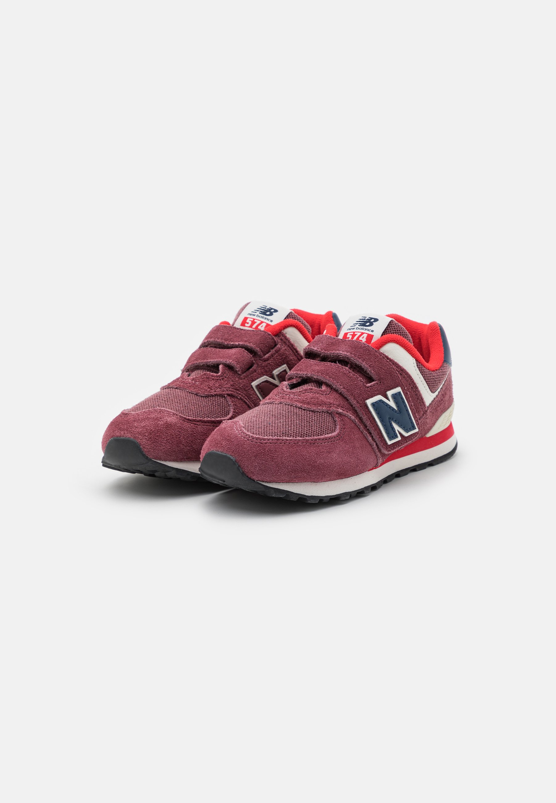 NB 574 UNISEX - Trainers - washed berry/berry