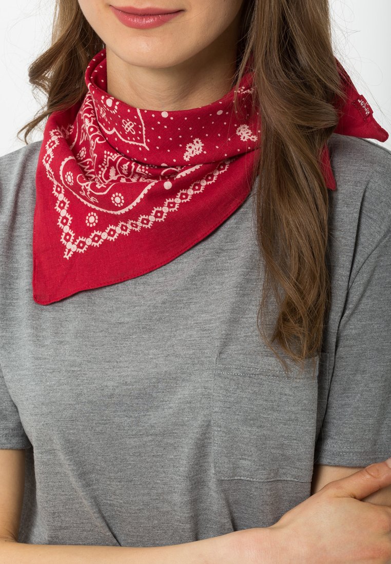 Levi's® PAISLEY BANDANA - Foulard - regular red/red