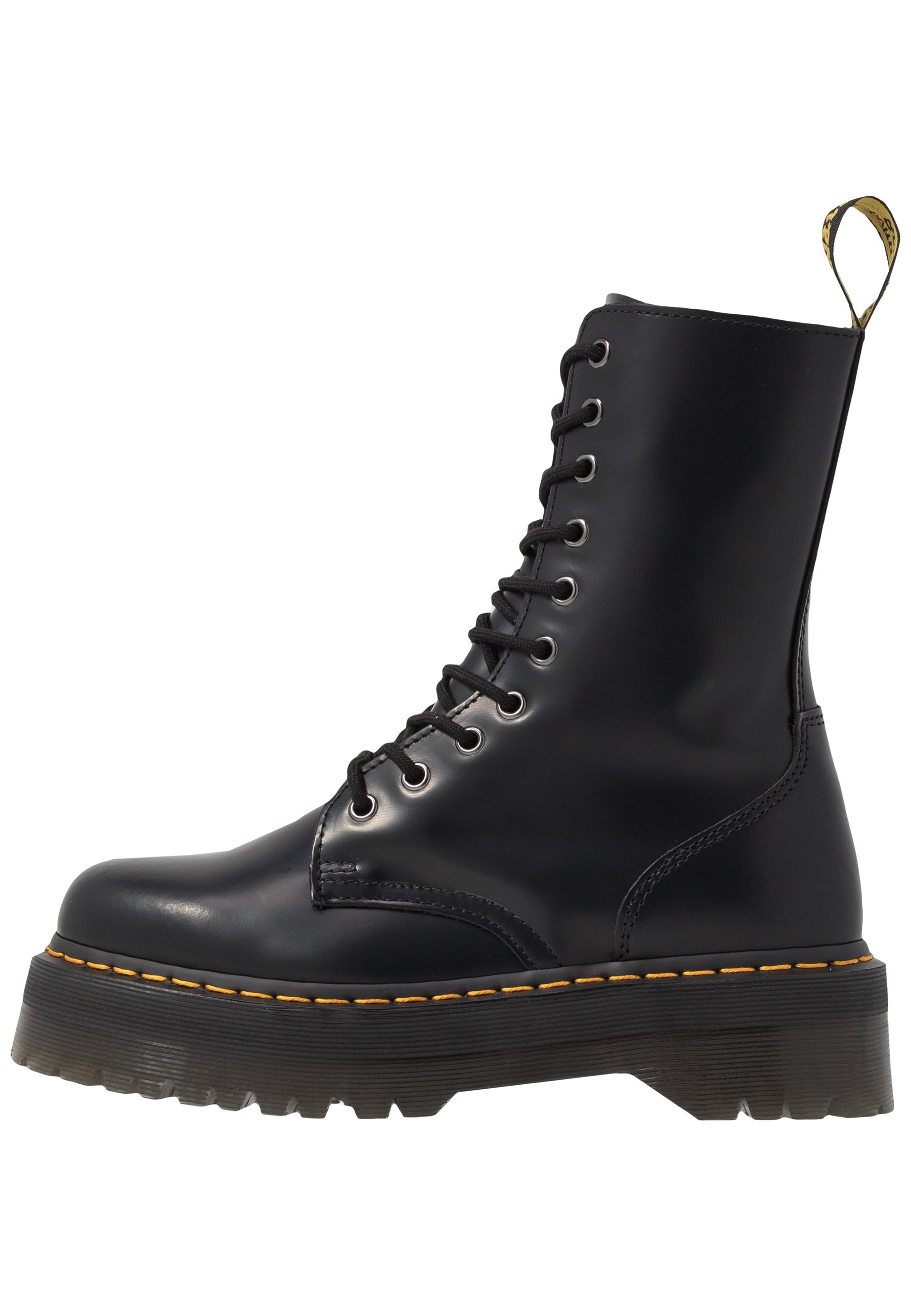 Dr. Martens JADON HI - Platform ankle boots - black/black