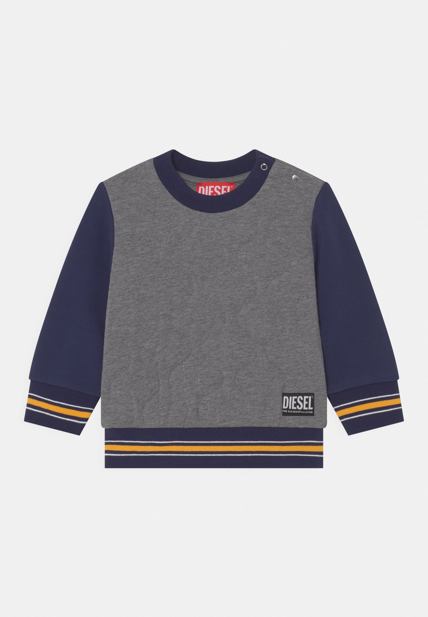 Diesel SONTYB UNISEX - Sweatshirt - dark grey melange/grey