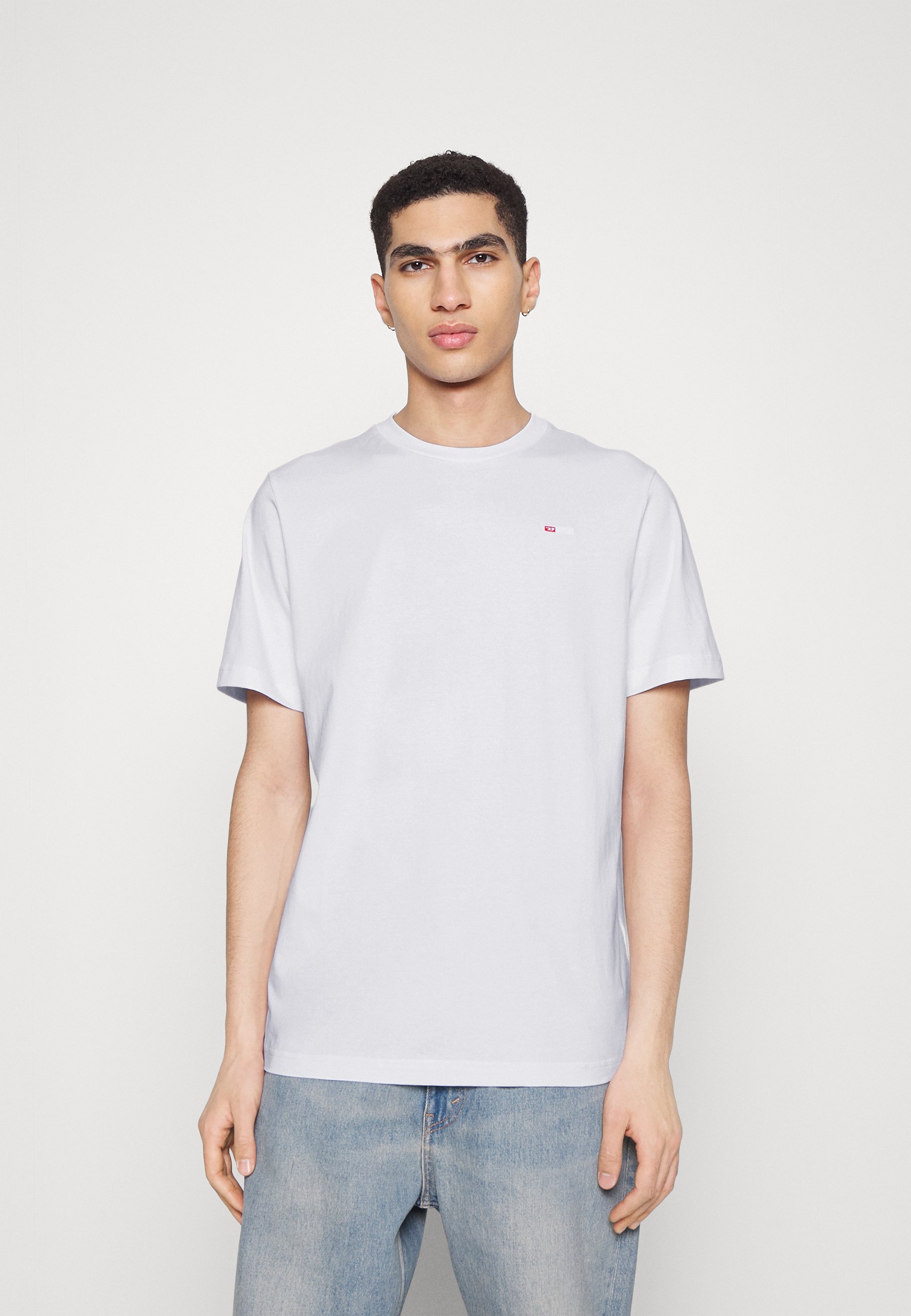 Diesel T-JUST-MICRODIV - Basic T-shirt - white