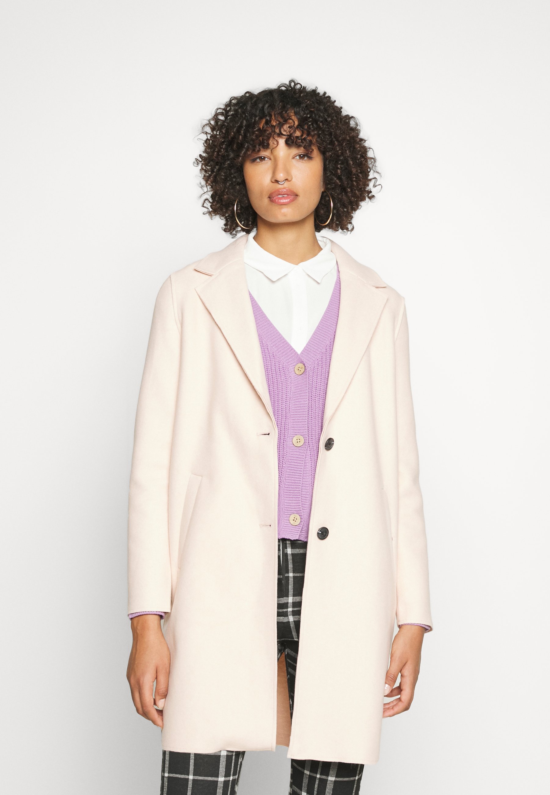 Vero Moda VMPAULA JACKET  - Classic coat - rose dust/light pink