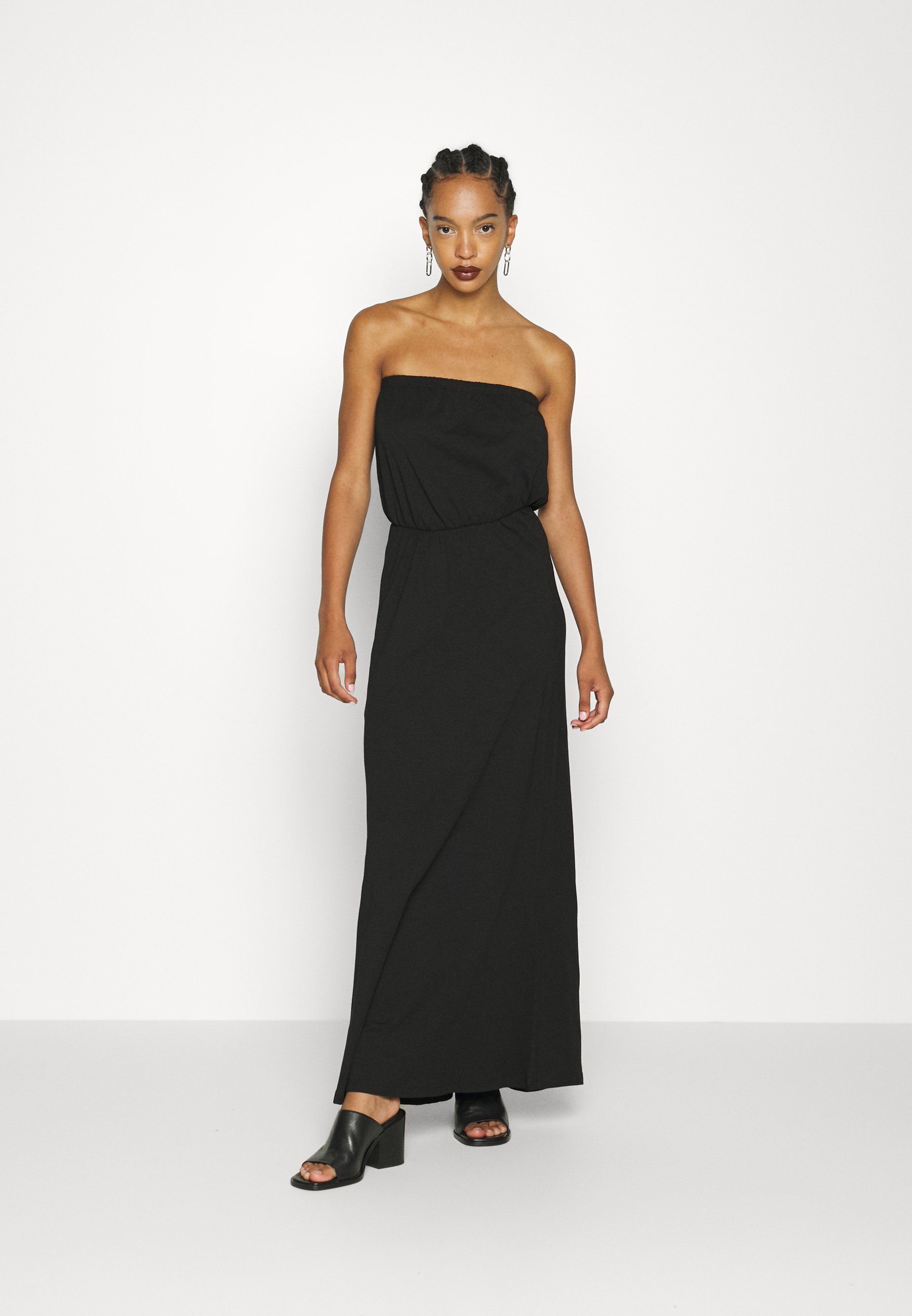 ONLY ONLMAY BANDEAU DRESS - Maxi dress - black