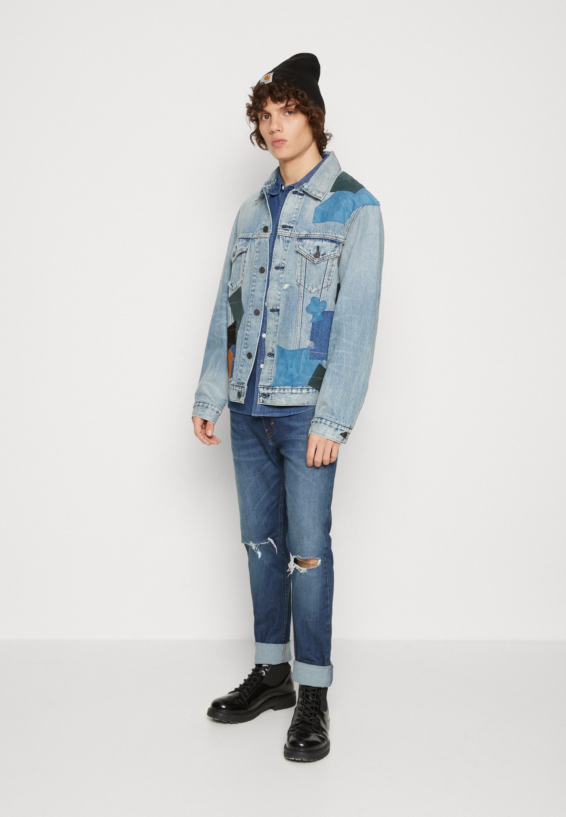 Levi's® BATTERY - Shirt - lyon/dark-blue denim