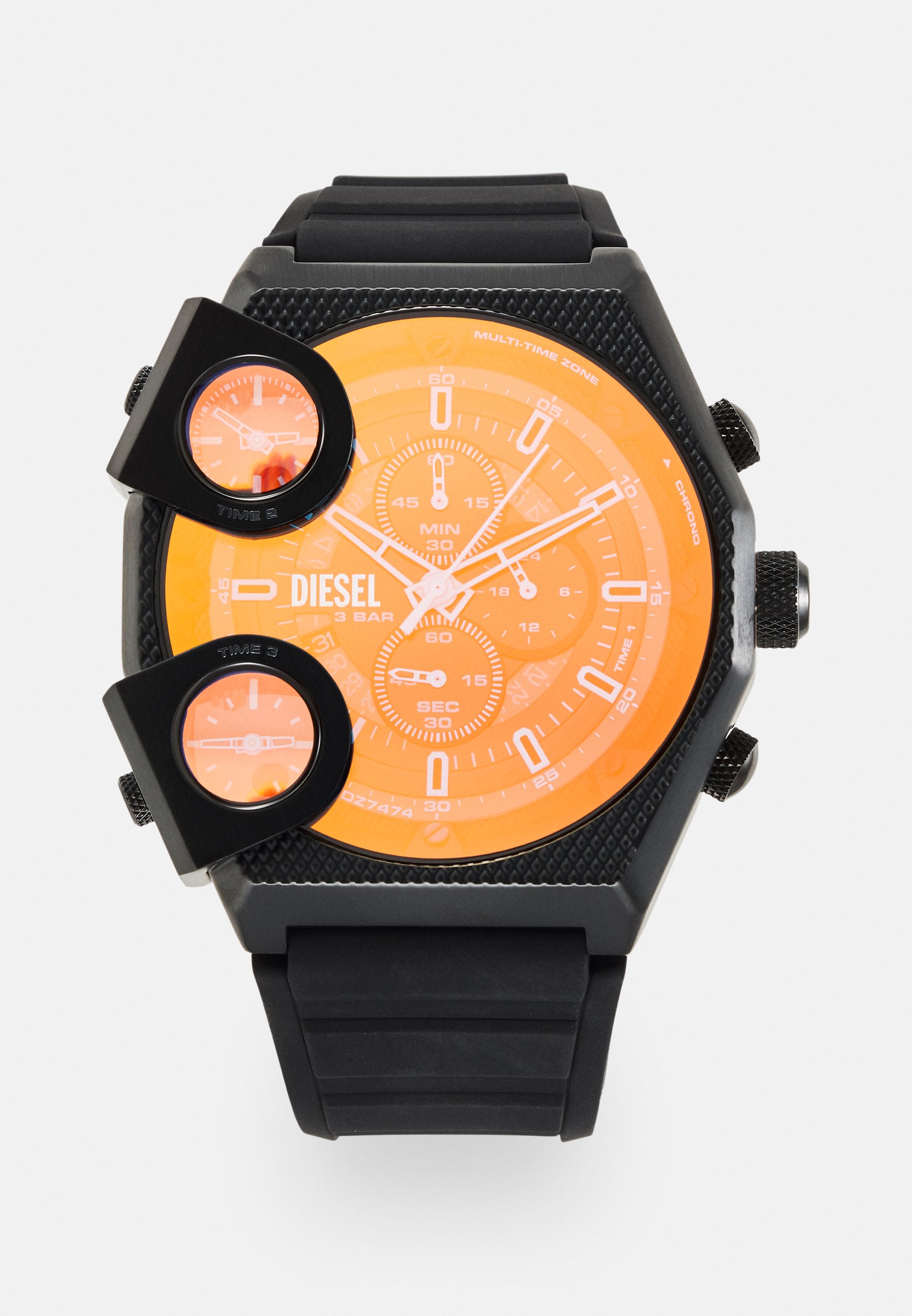 Diesel SIDESHOW - Chronograph watch - black