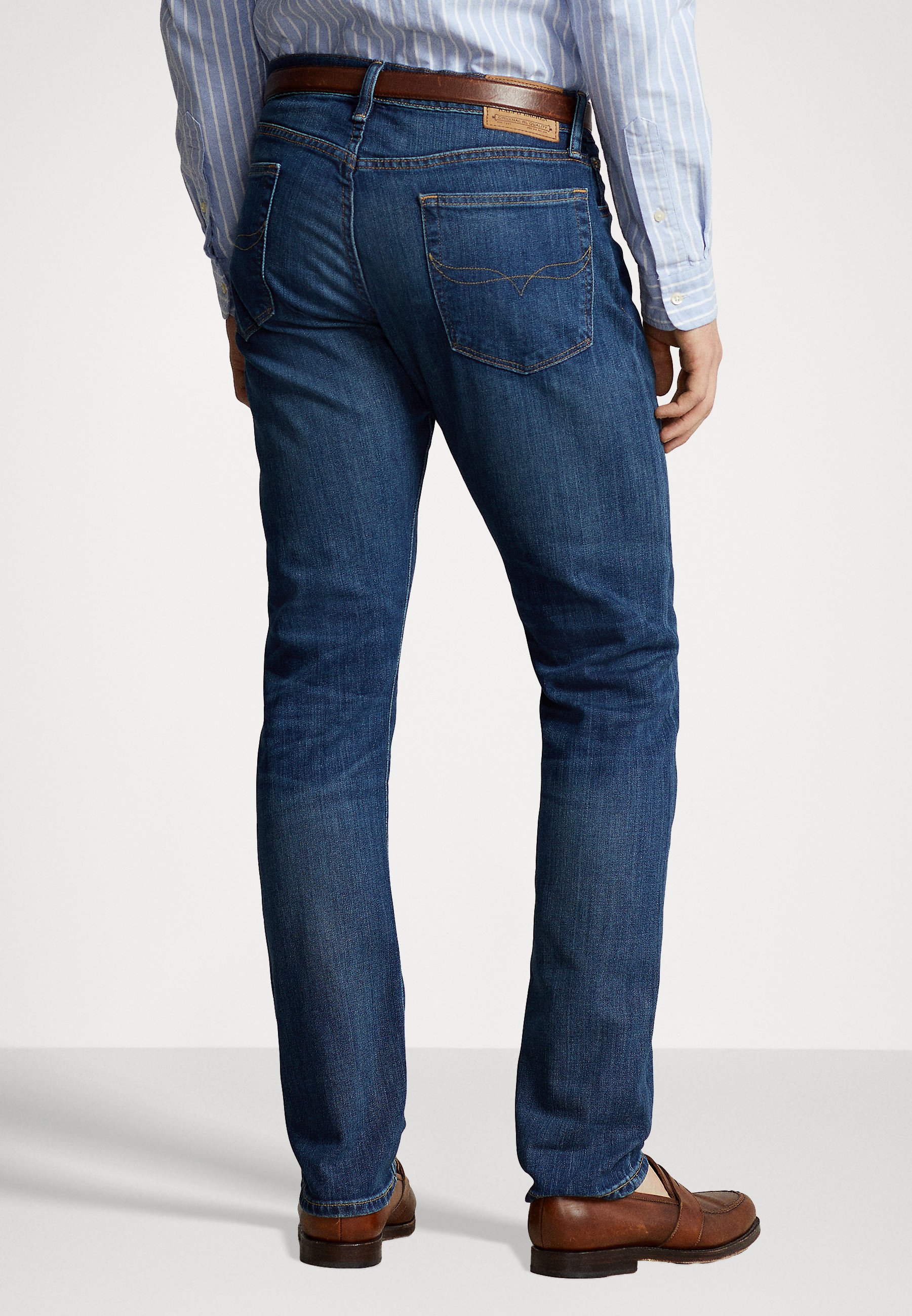 Polo Ralph Lauren PARKSIDE ACT FULL LENGTH - Slim fit jeans - warrenton/dark-blue denim