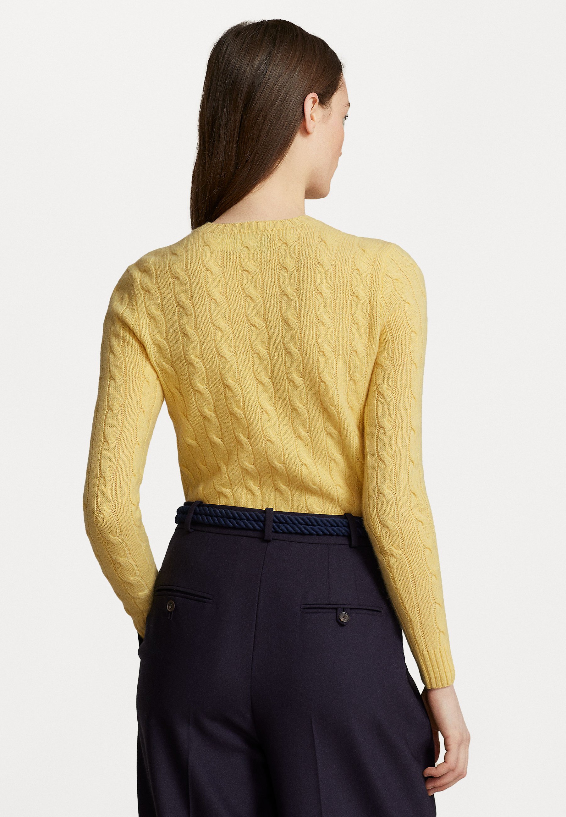 Polo Ralph Lauren JULIANNA LONG SLEEVE - Jumper - fall yellow/yellow