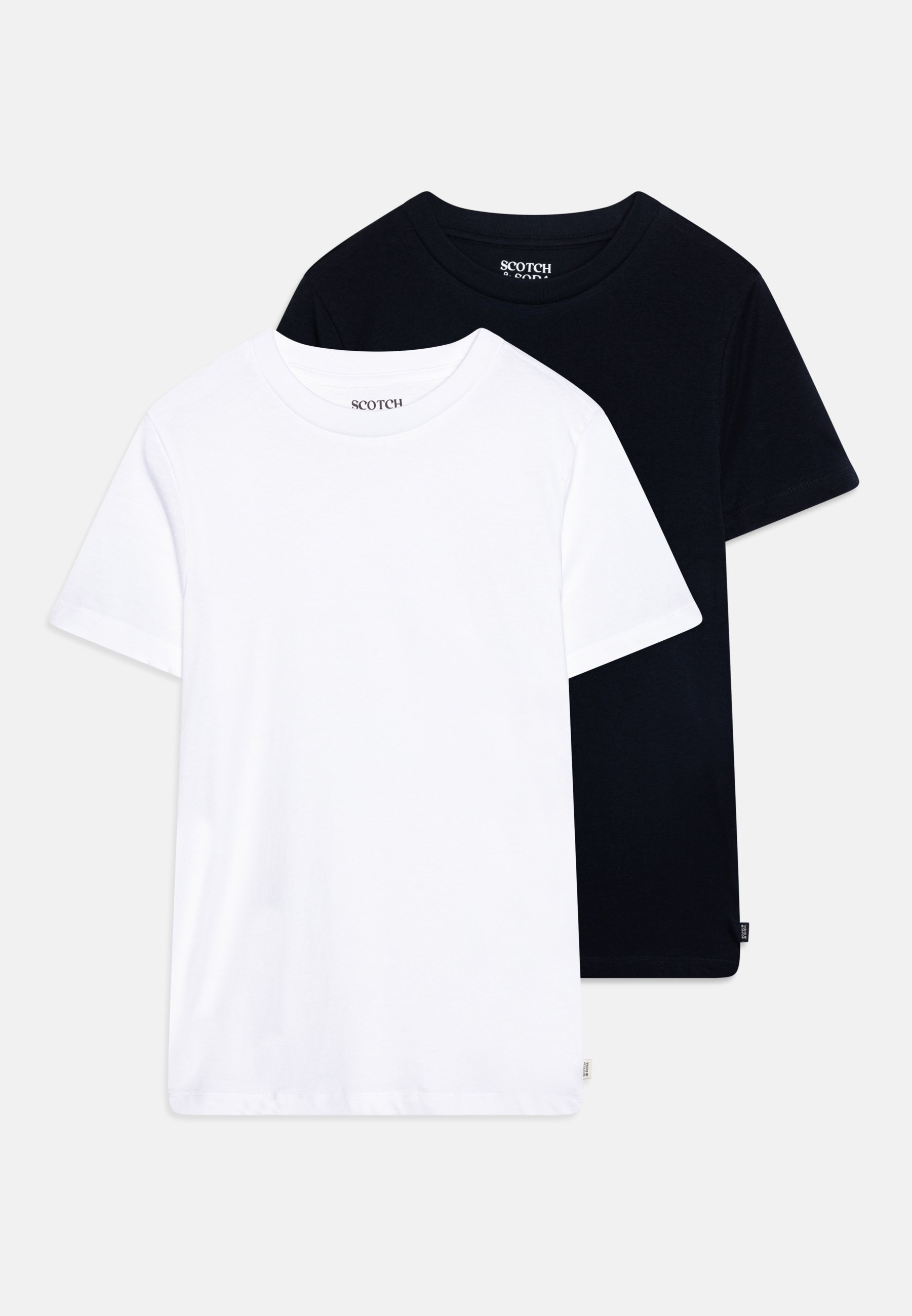 Scotch & Soda SEASONAL ESSENTIALS 2 PACK  - Basic T-shirt - dark blue