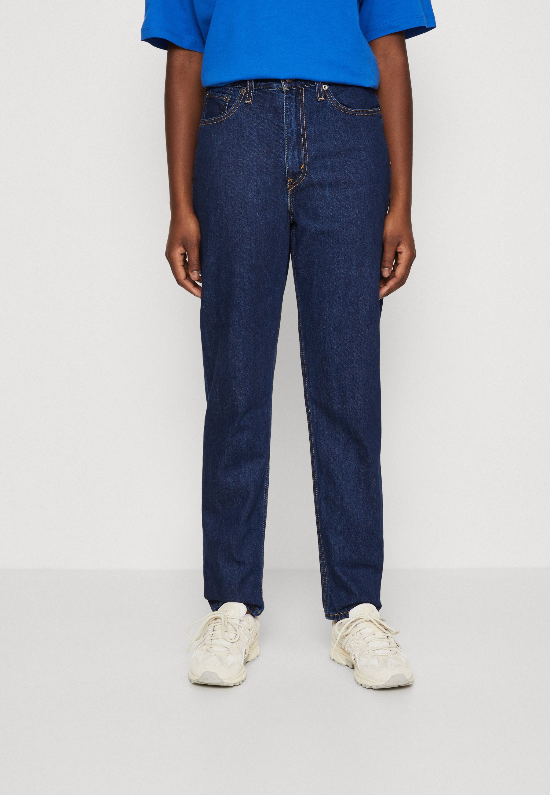 Levi's® 80's MOM - Jeans Tapered Fit - running errands/dark-blue denim
