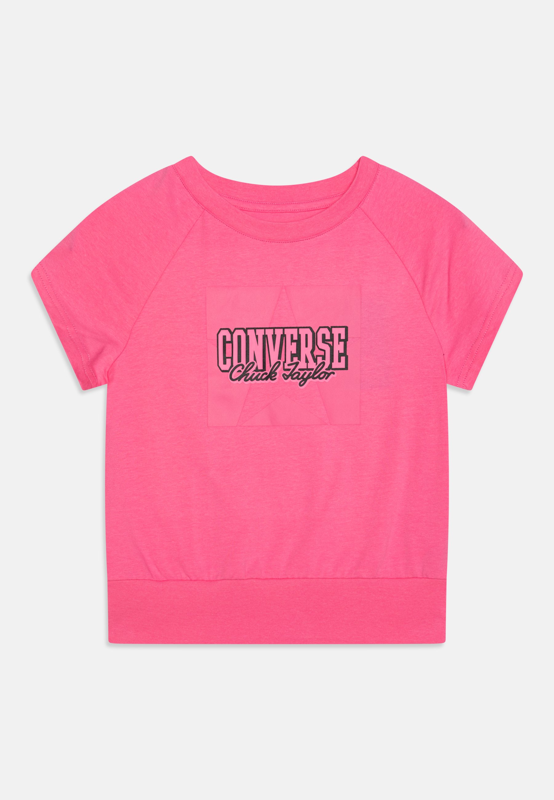 Converse WIDE - Print T-shirt - oops pink/light pink