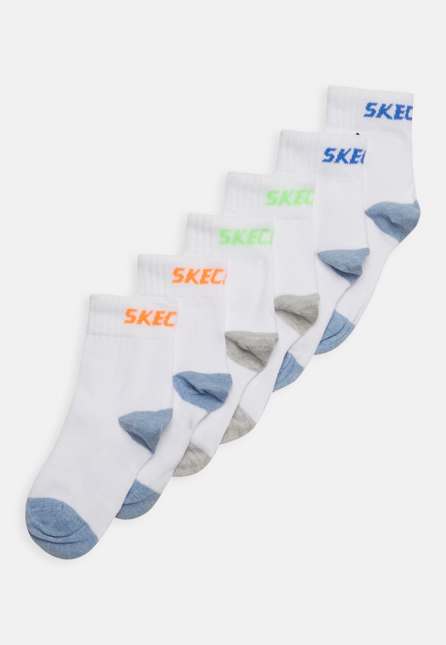 Skechers ONLINE BOYS 6 PACK - Socks - white
