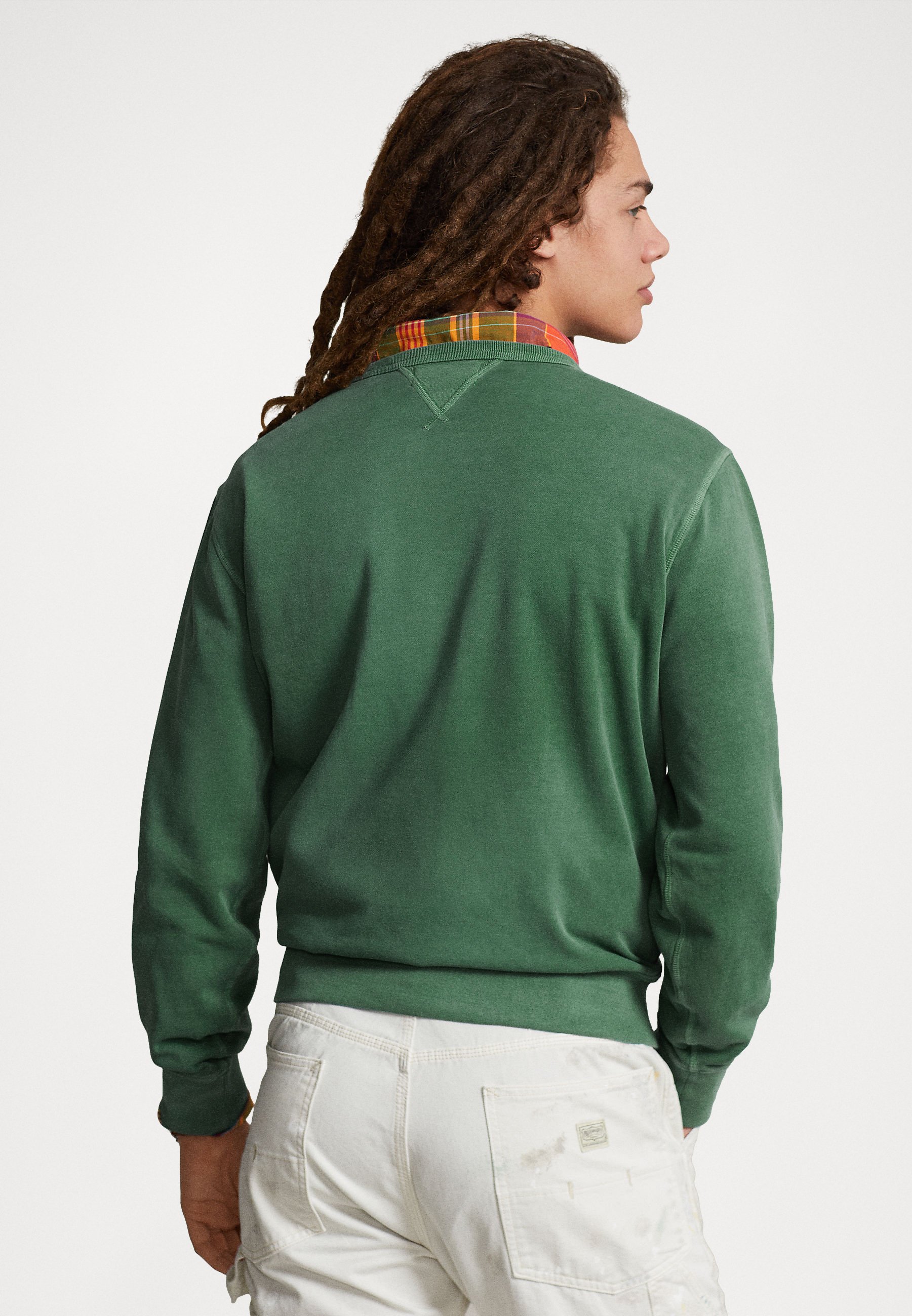 Polo Ralph Lauren LONG SLEEVE - Sweatshirt - washed forest/green