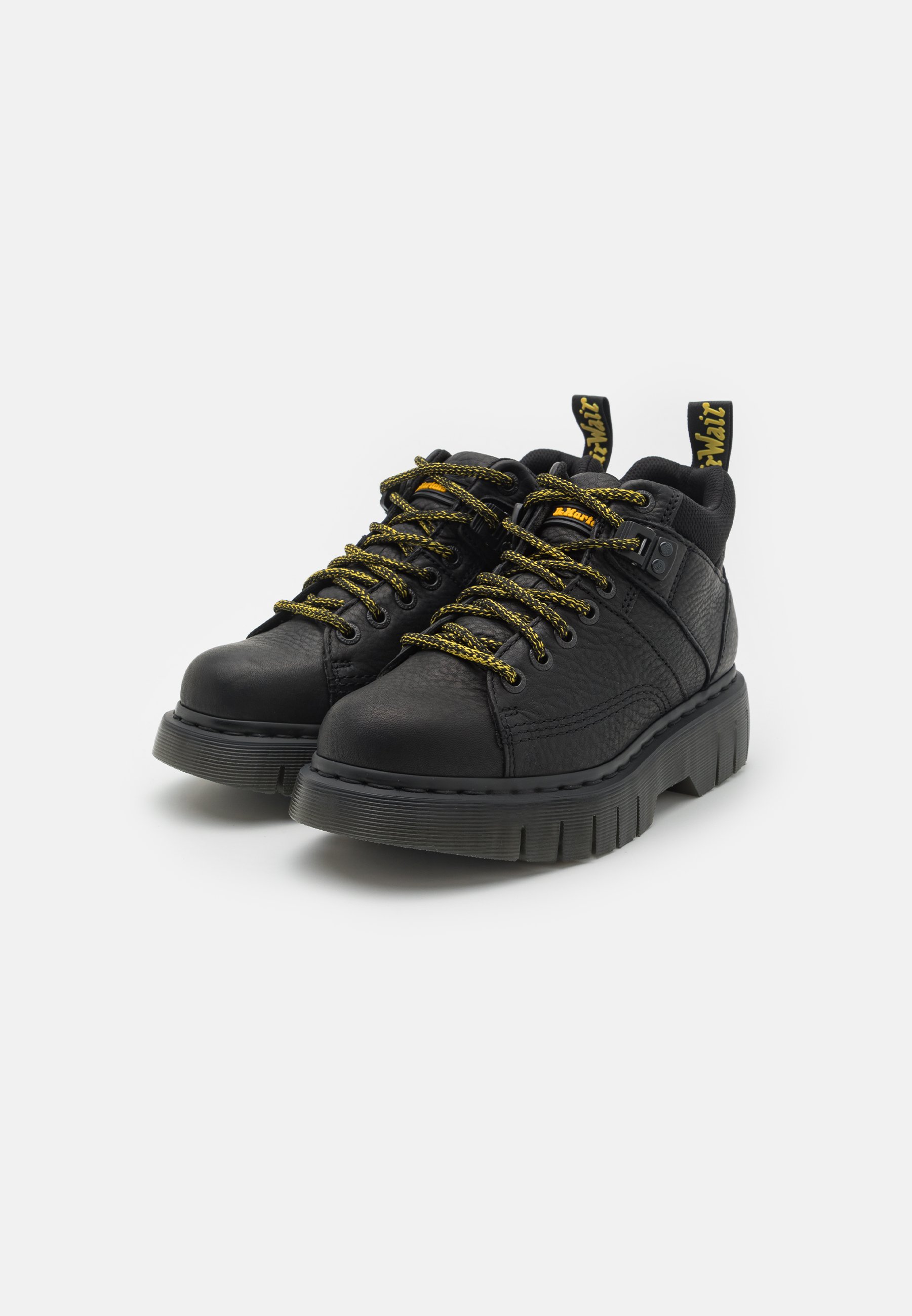 Dr. Martens WOODARD  UNISEX - Casual lace-ups - black/black