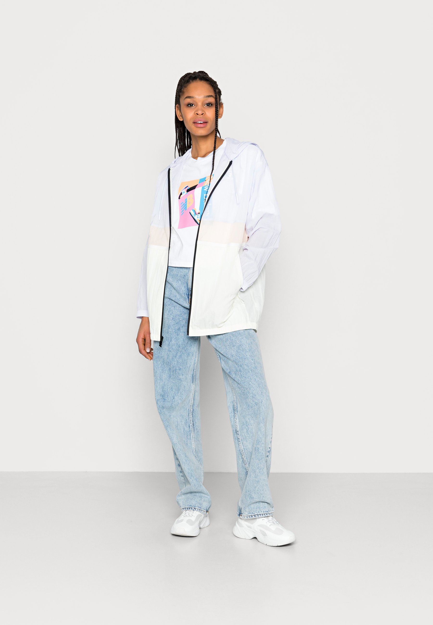NB ATHLETICS AMPLIFIED JACKET - Windbreaker - libra/lilac