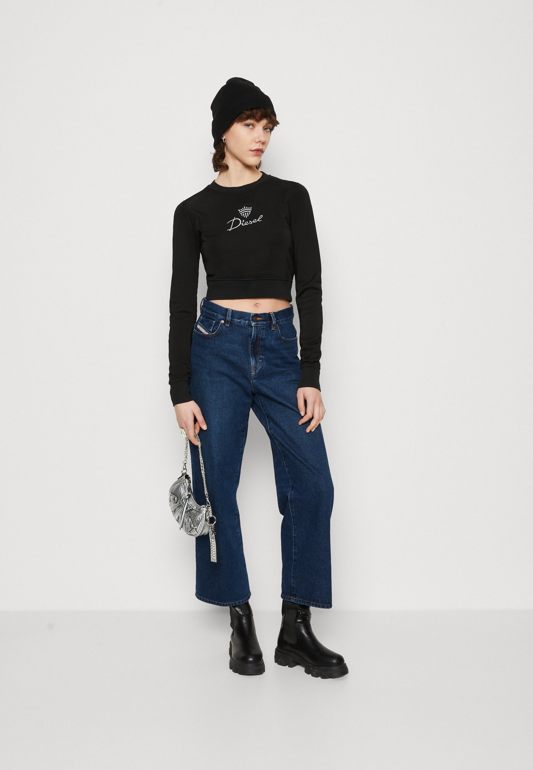 Diesel F-SLIMMY-G3 - Sweatshirt - black