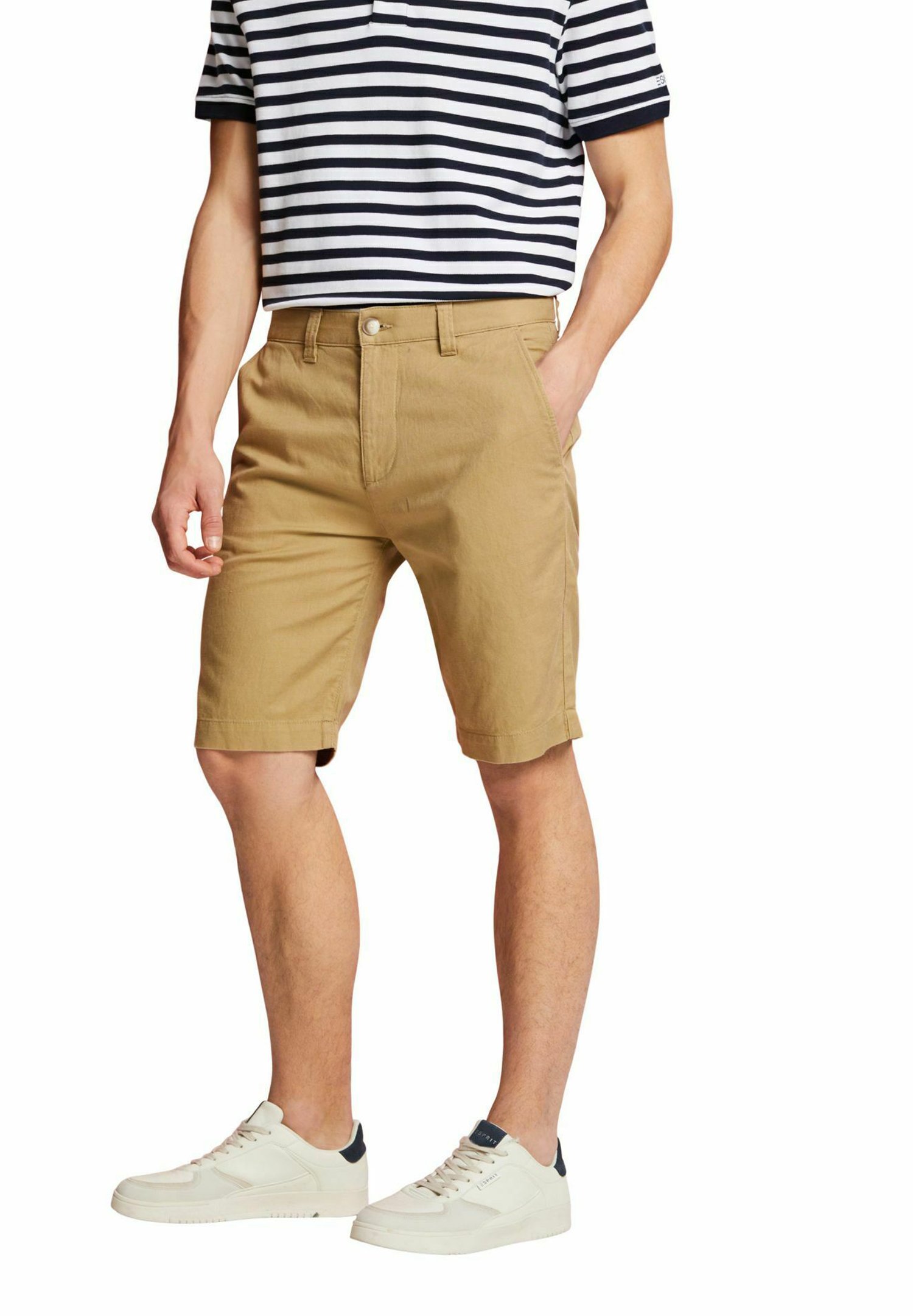 Esprit IM STIL - Shorts - khaki beige/beige