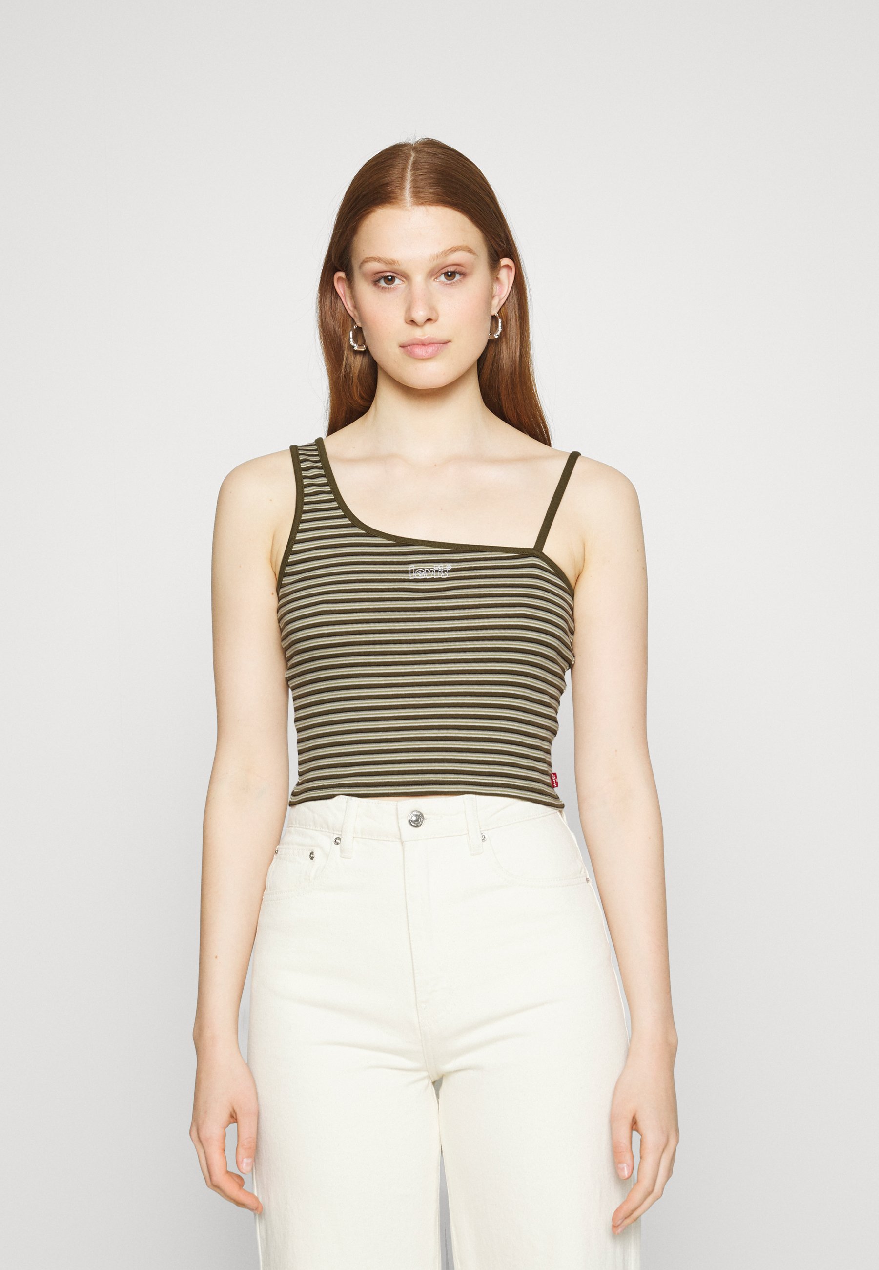 Levi's® HOOP TANK - Top - dark olive/green