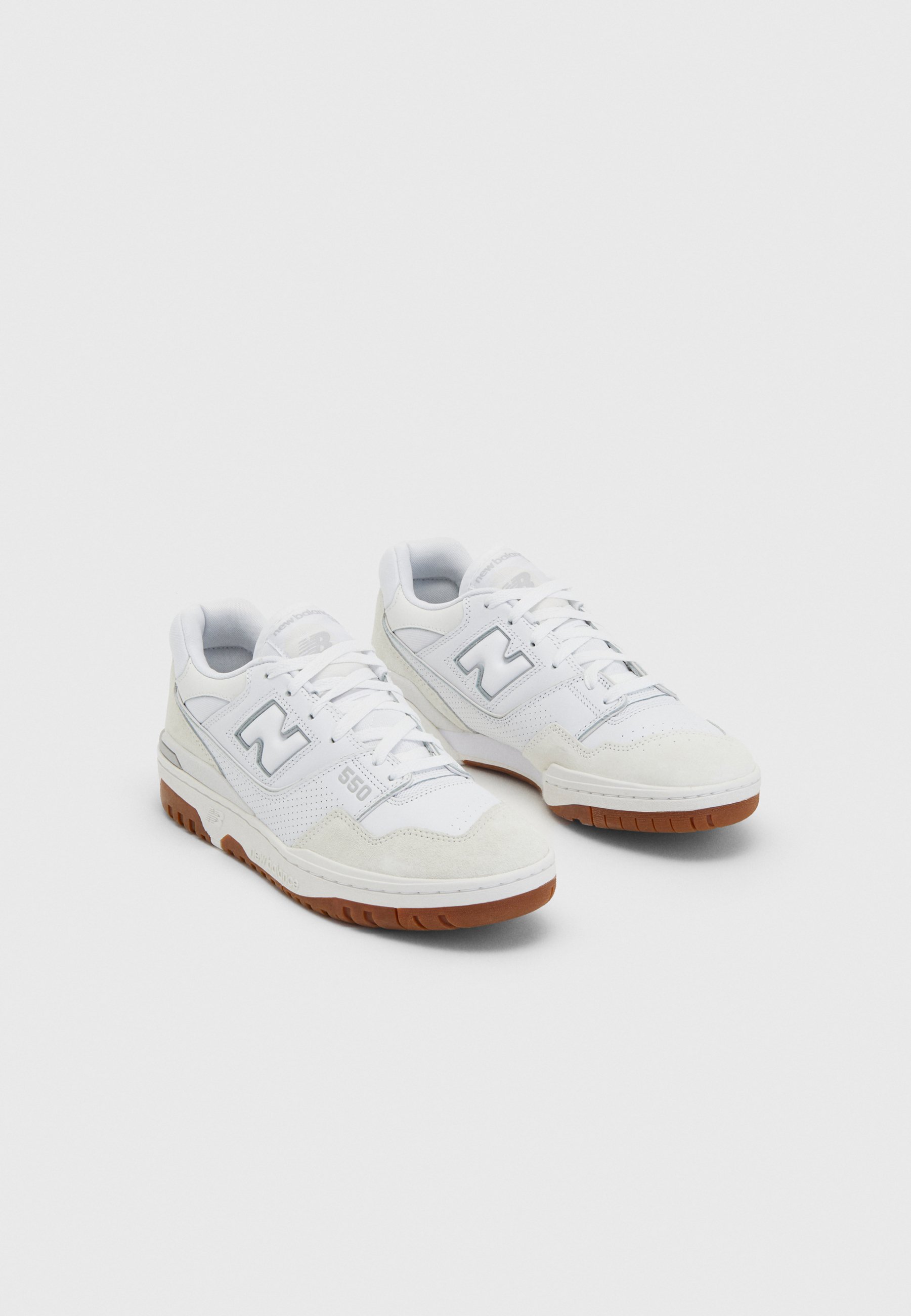 NB BB550 UNISEX - Trainers - white (100)/white