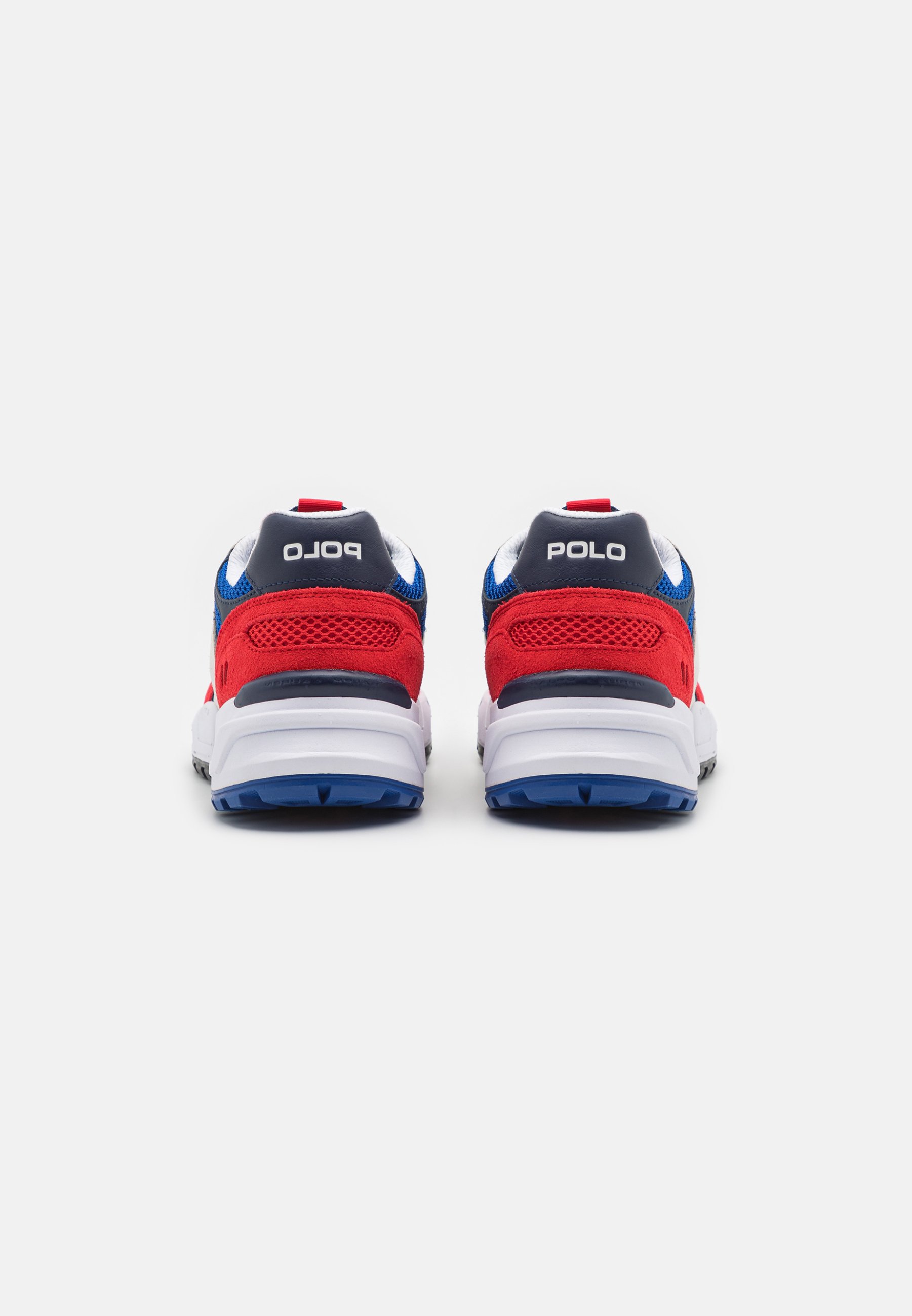 Polo Ralph Lauren LACE UNISEX - Trainers - white/red/royal/white