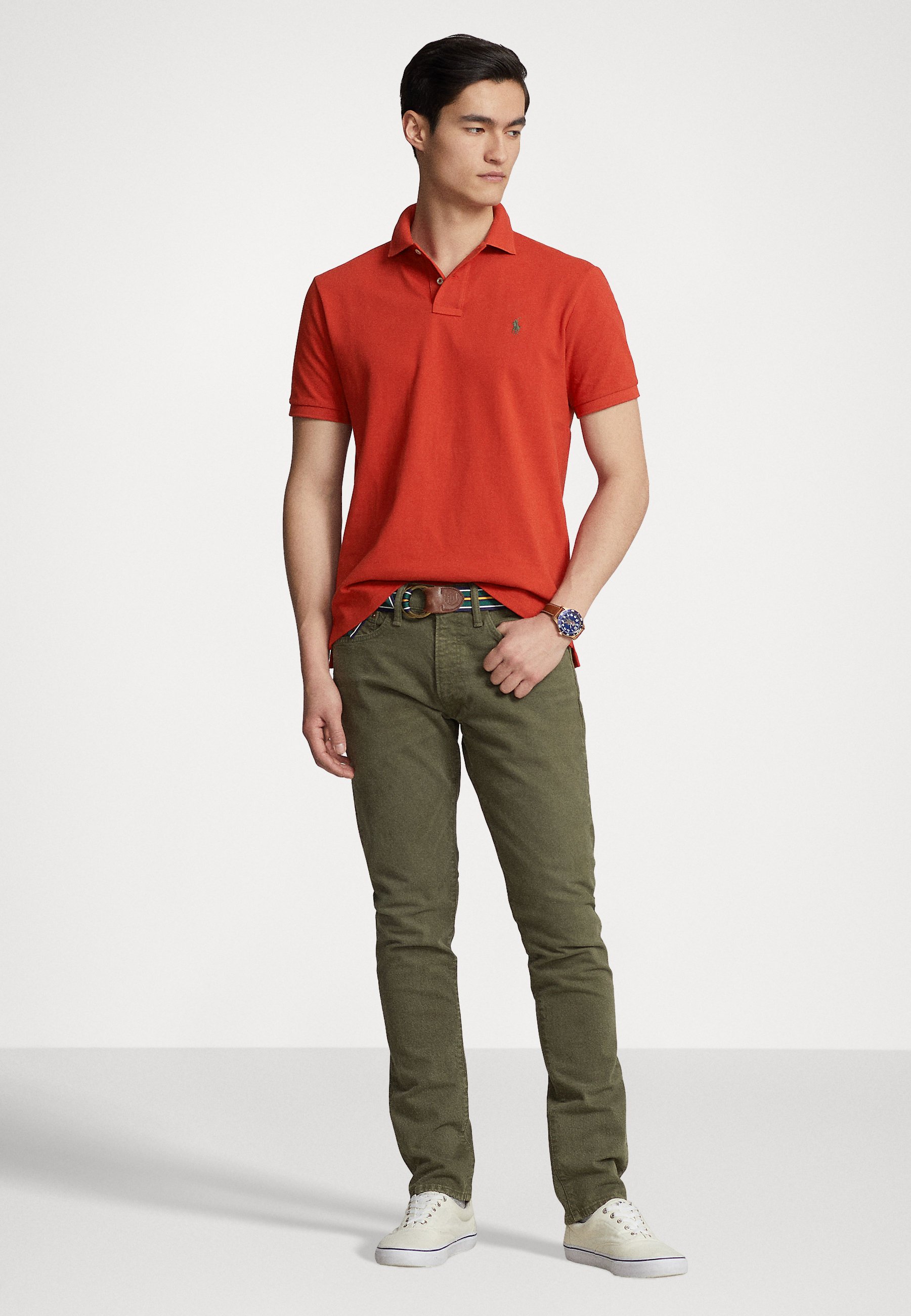 Polo Ralph Lauren SHORT SLEEVE - Polo shirt - sportsman orange/light red