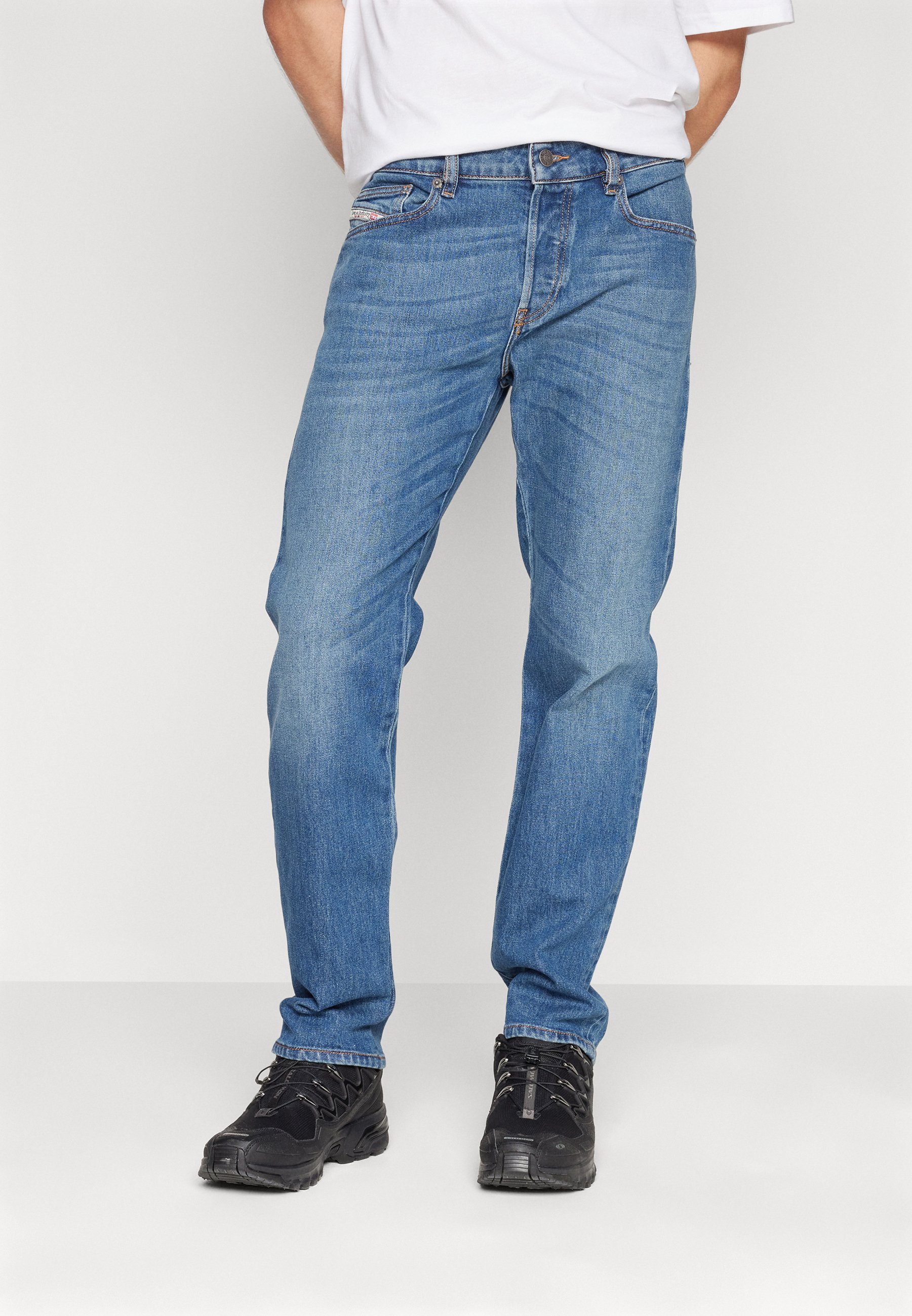 Diesel MIHTRY - Straight leg jeans - 808N/blue denim