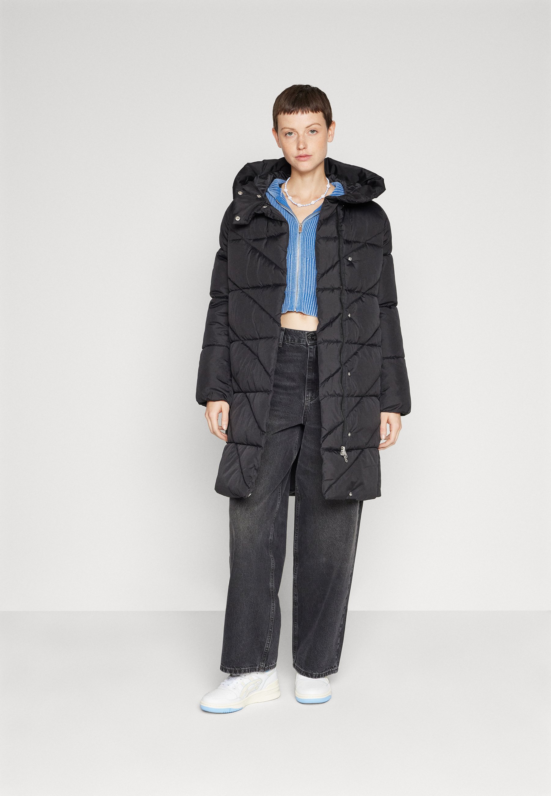 Vero Moda VMLIGASOFIE COAT - Winter coat - black