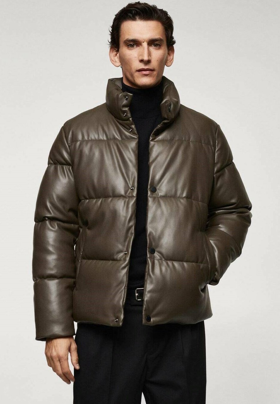 Mango BOULDER - Winter jacket - khaki