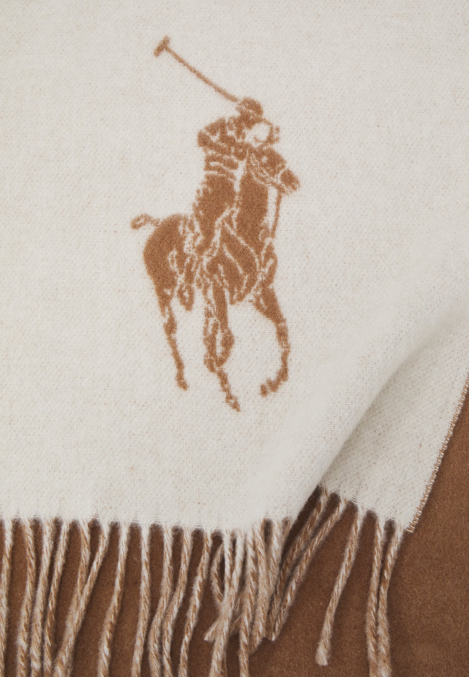Polo Ralph Lauren SCARF - Scarf - camel/cream/camel