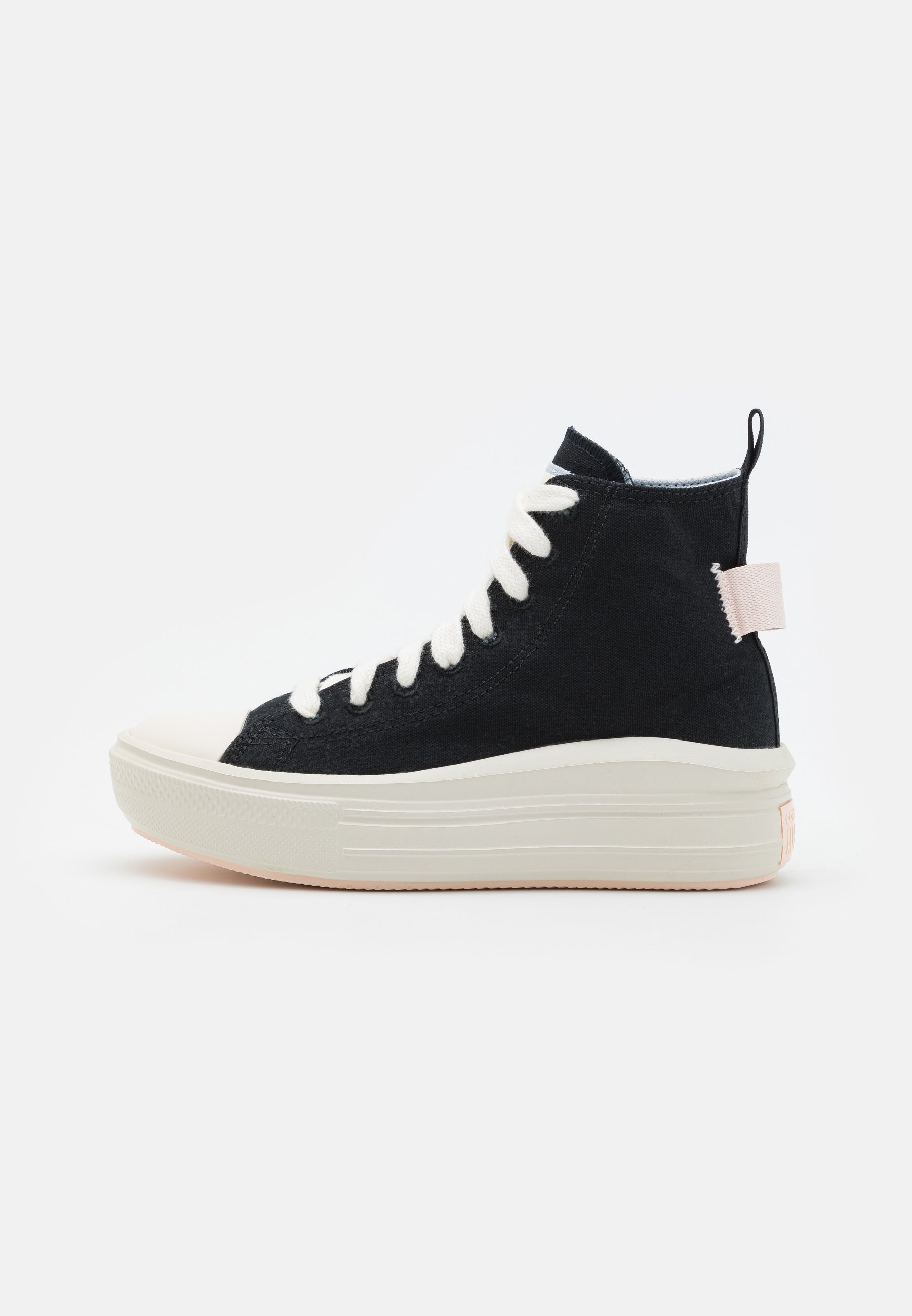 Converse CHUCK TAYLOR ALL STAR MOVE UNISEX - High-top trainers - black/egret/ghosted/black