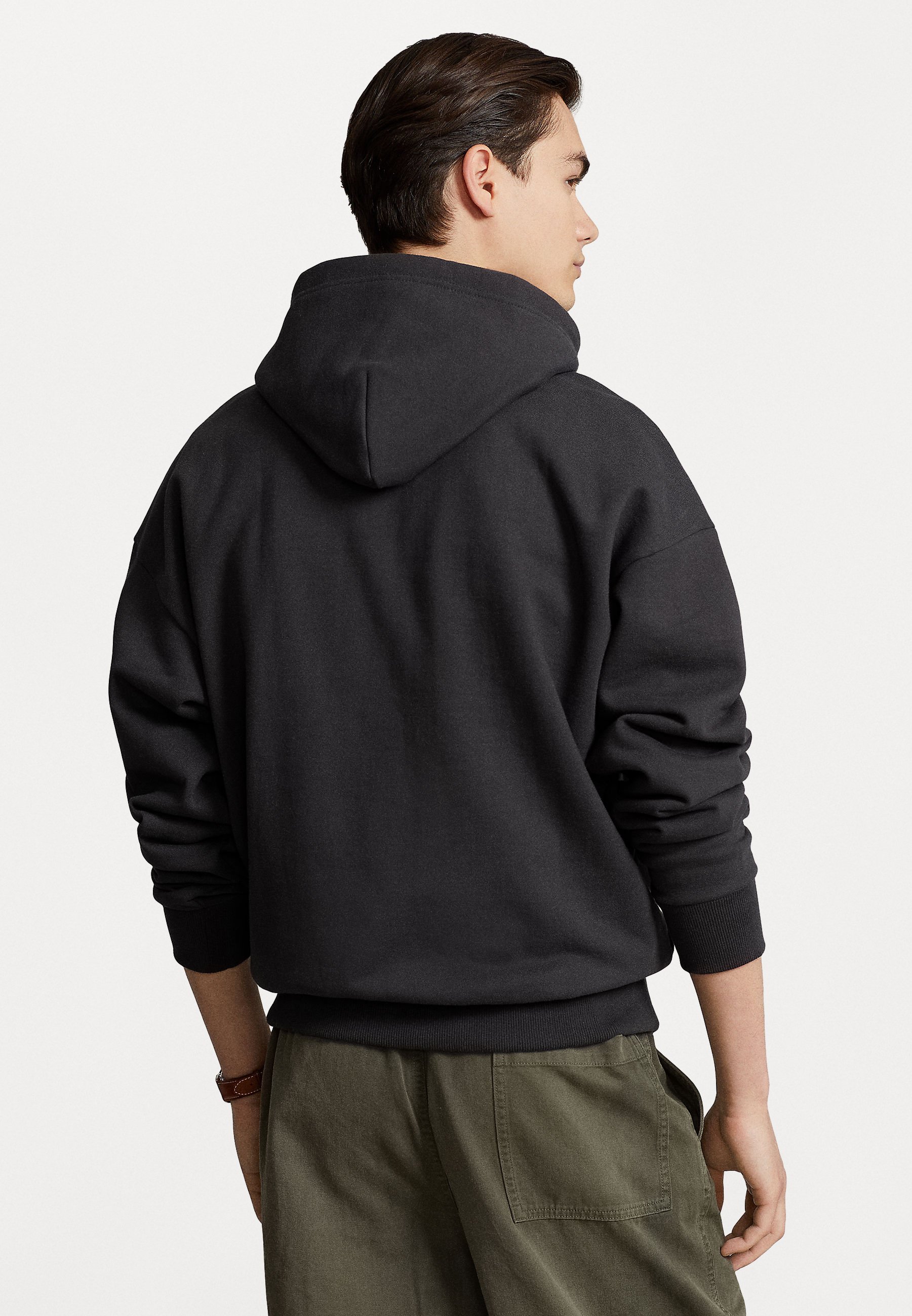 Polo Ralph Lauren LONG SLEEVE - Hoodie - faded black/black