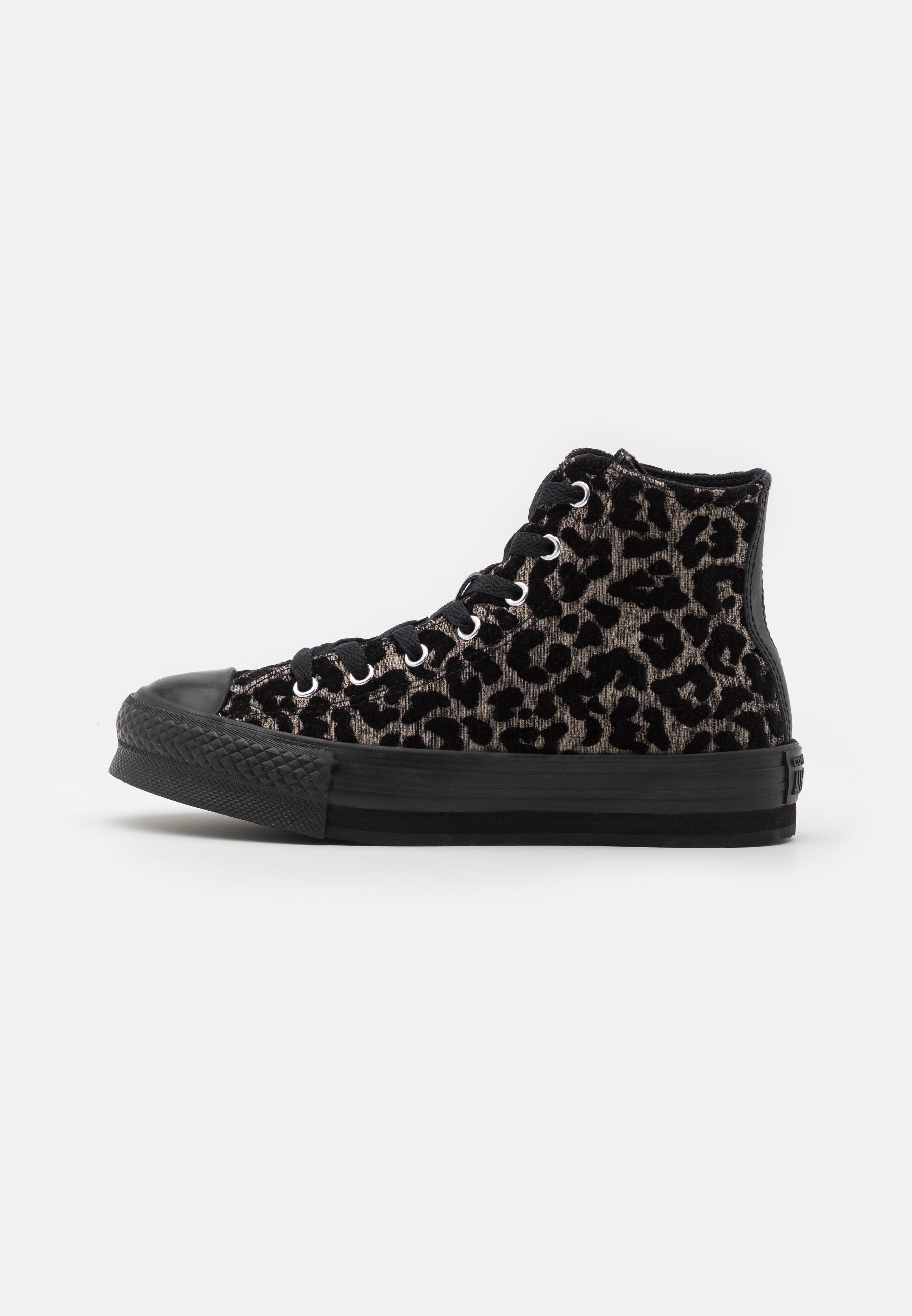 Converse CHUCK TAYLOR ALL STAR LIFT TEENS - High-top trainers - light fawn/black/black