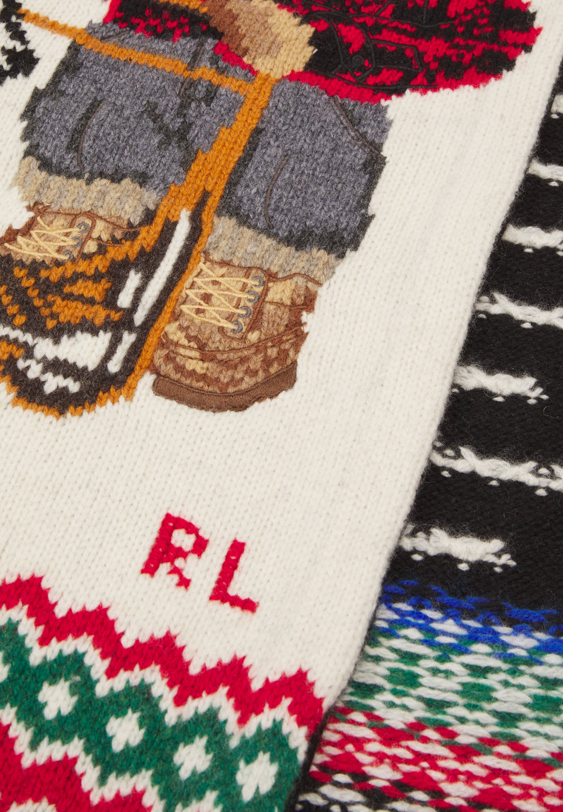 Polo Ralph Lauren BEAR SCARF UNISEX - Scarf - multi coloured/multi-coloured