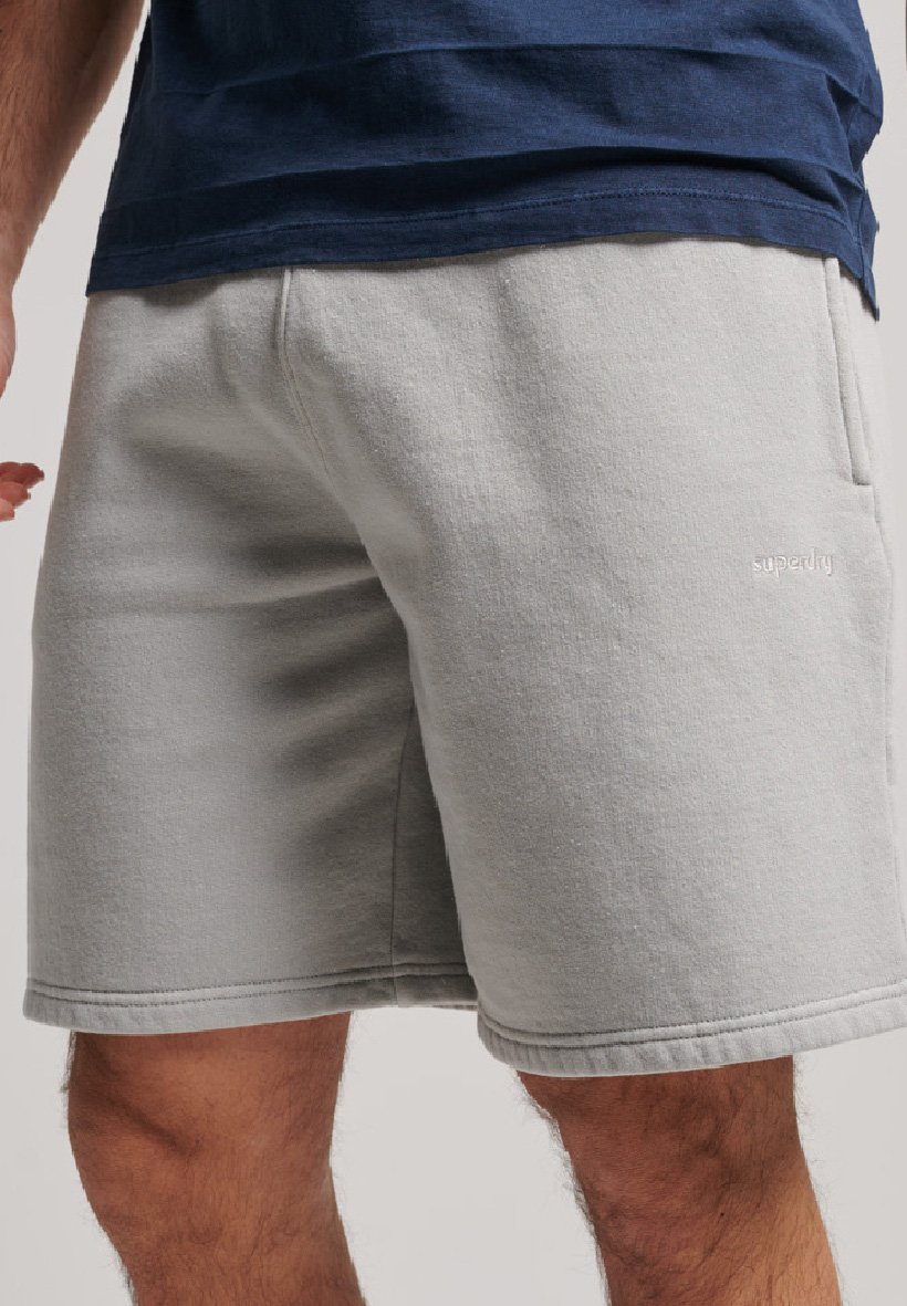 Superdry VINTAGE MARK  - Shorts - light stone/beige