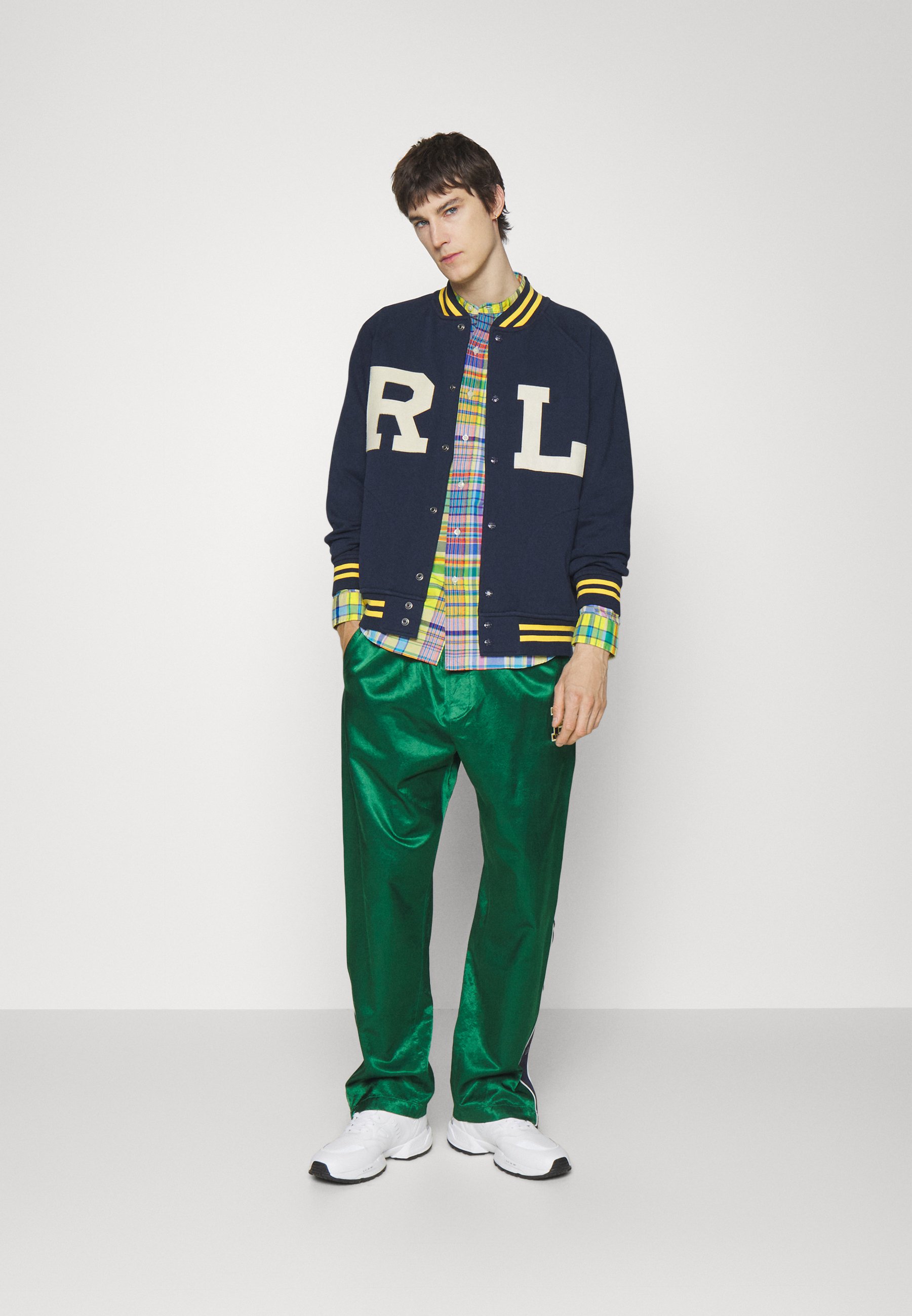 Polo Ralph Lauren CLASSIC FIT PLAID OXFORD SHIRT - Shirt - yellow/turquoise/multi-coloured/yellow