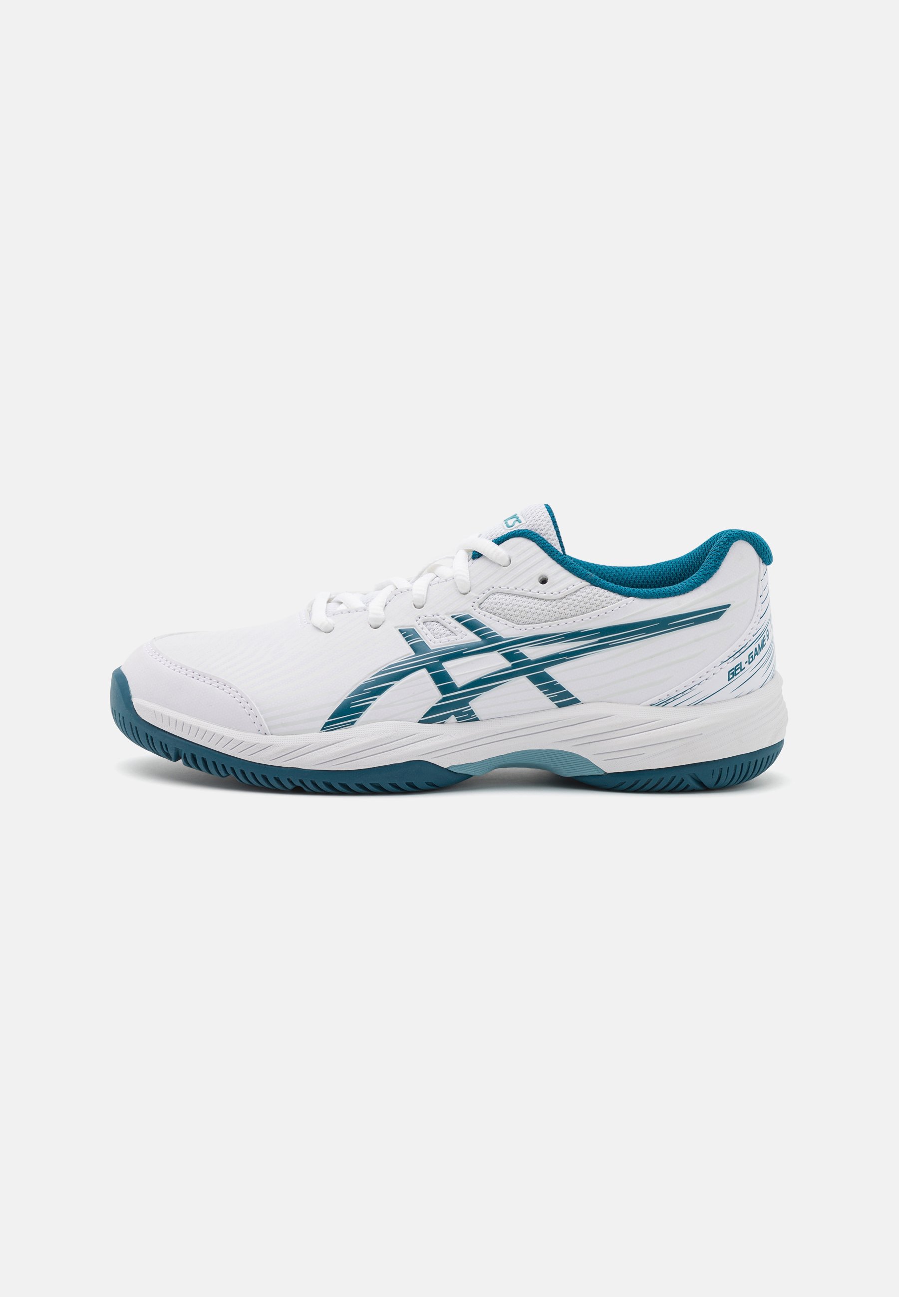 ASICS GEL-GAME 9 UNISEX - Multicourt tennis shoes - white/restful teal/white