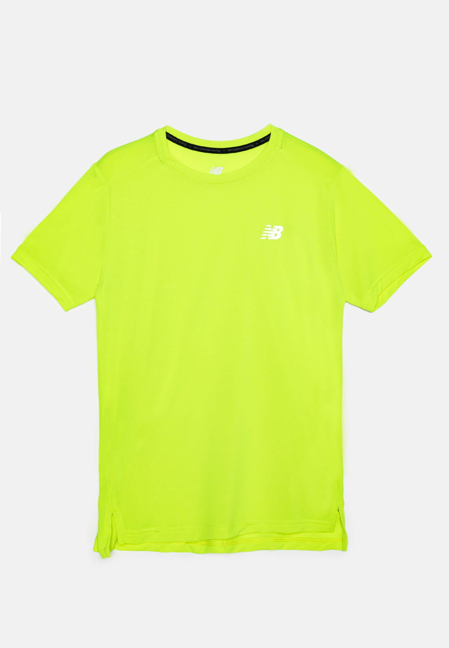NB ACCELERATE SLEEVE UNISEX - Sports T-shirt - thirty watt/neon yellow