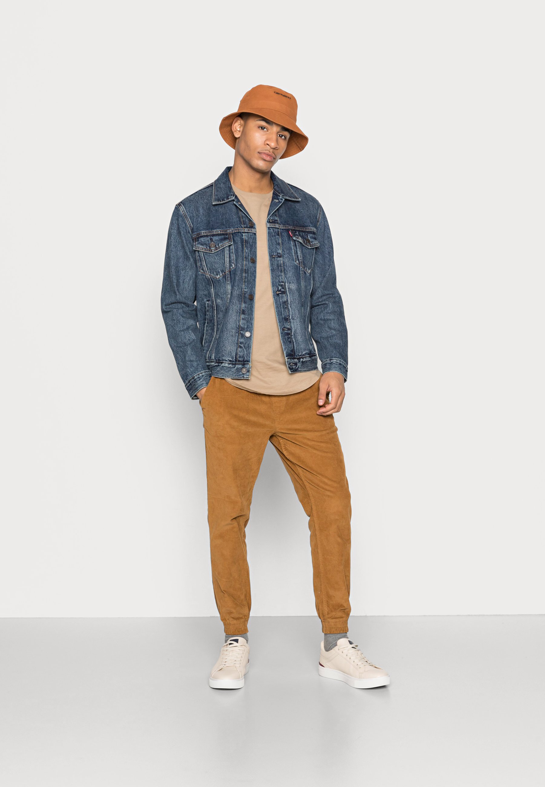 Levi's® THE TRUCKER JACKET - Denim jacket - terrace trucker/dark-blue denim
