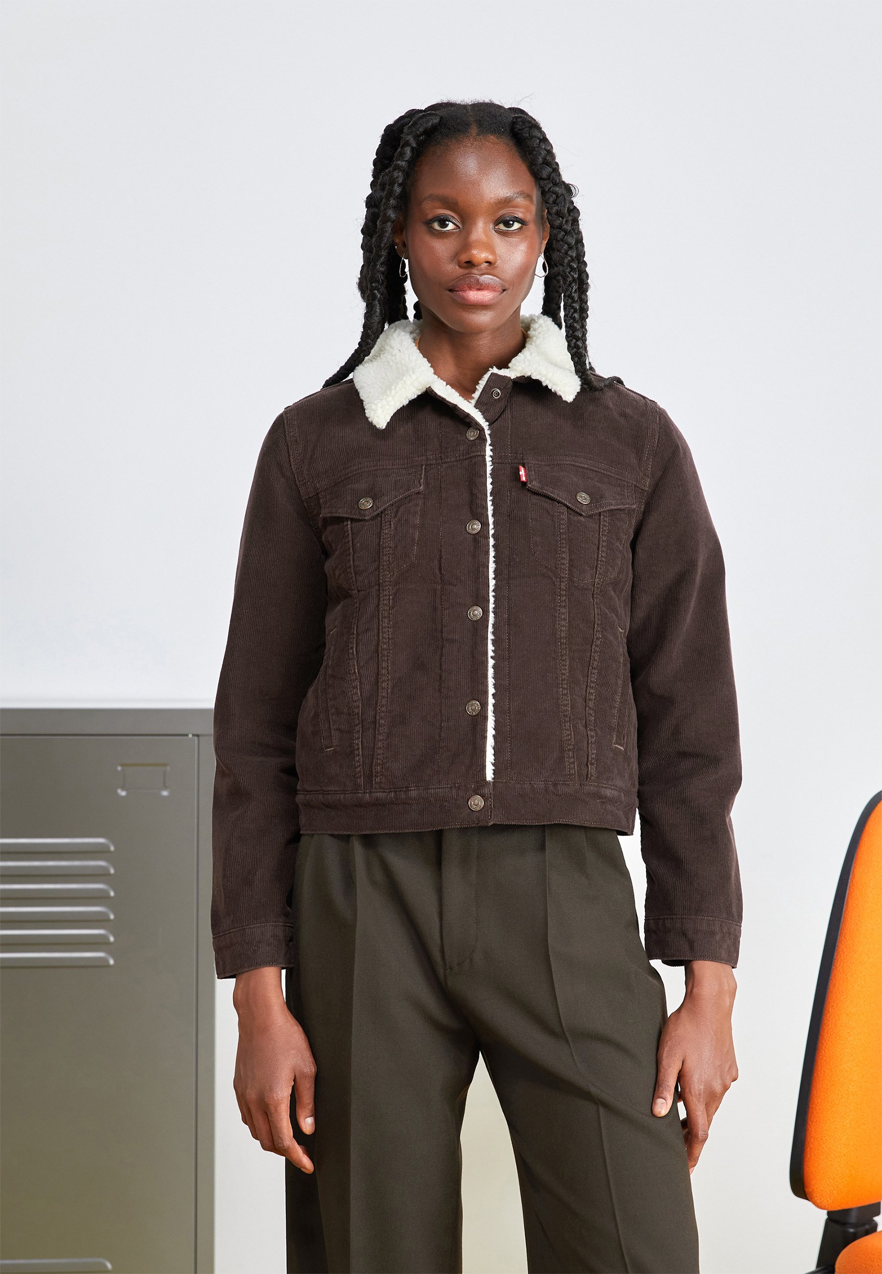 Levi's® ORIGINAL TRUCKER - Light jacket - mole/dark brown