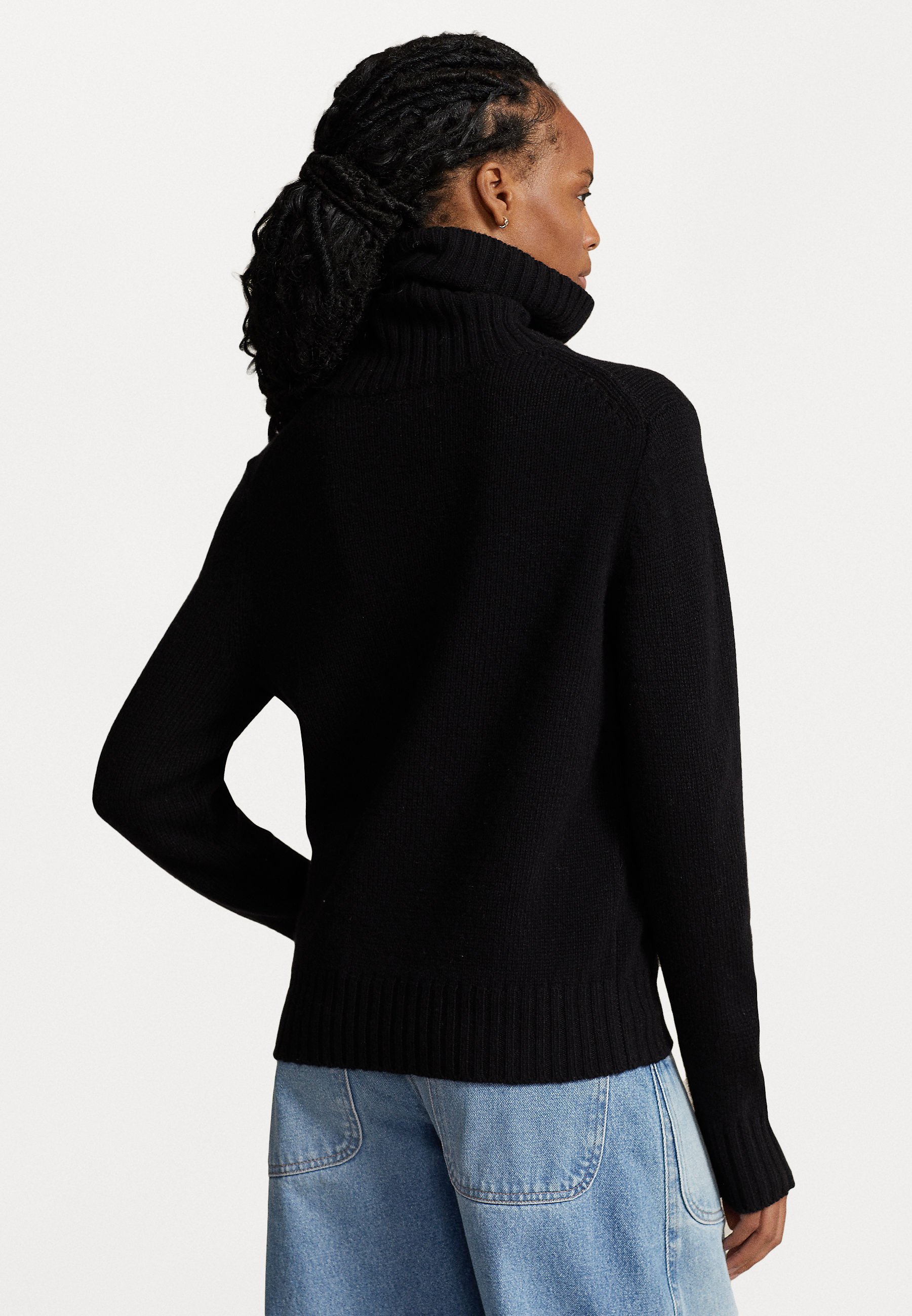 Polo Ralph Lauren LONG SLEEVE - Jumper - black