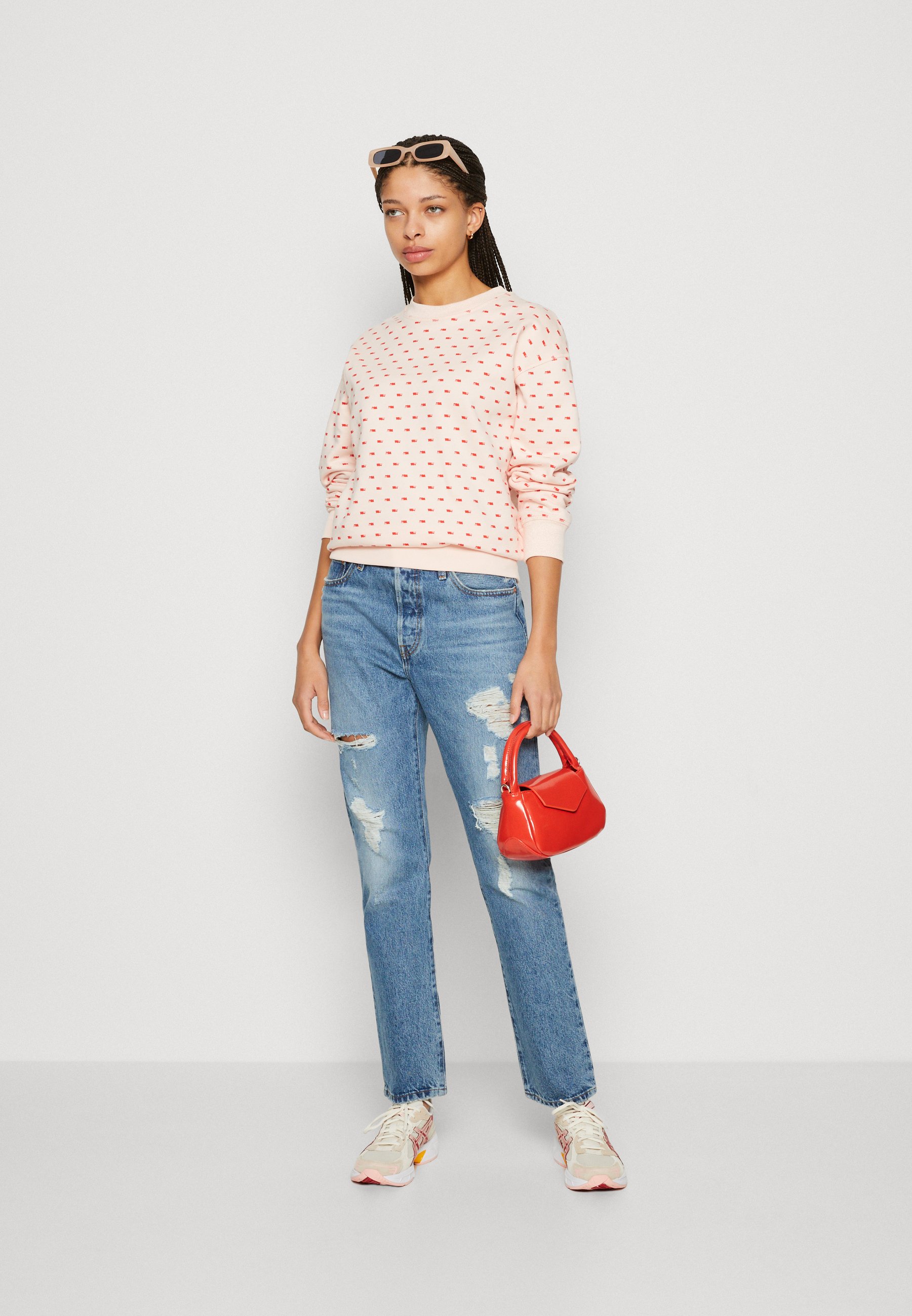Levi's® 501® JEANS FOR WOMEN - Straight leg jeans - hits different/destroyed denim
