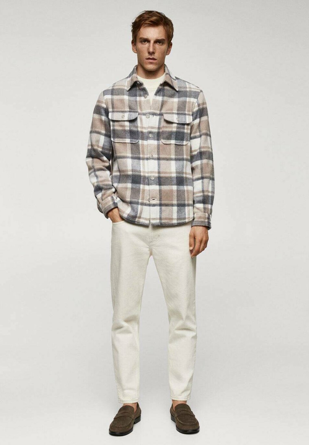 Mango BORSH - Shirt - beige