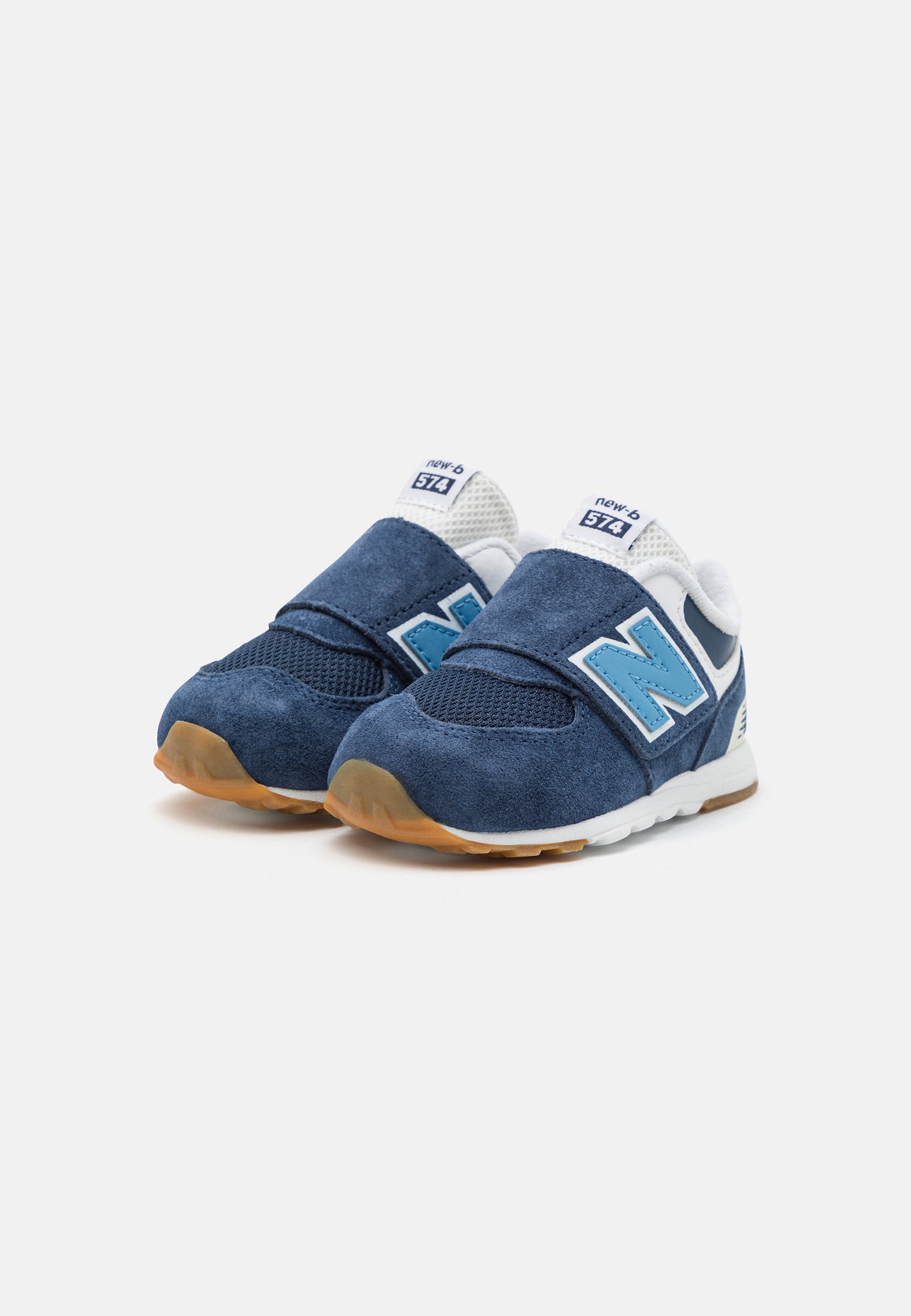 NB 574 UNISEX - Baby shoes - navy/blue
