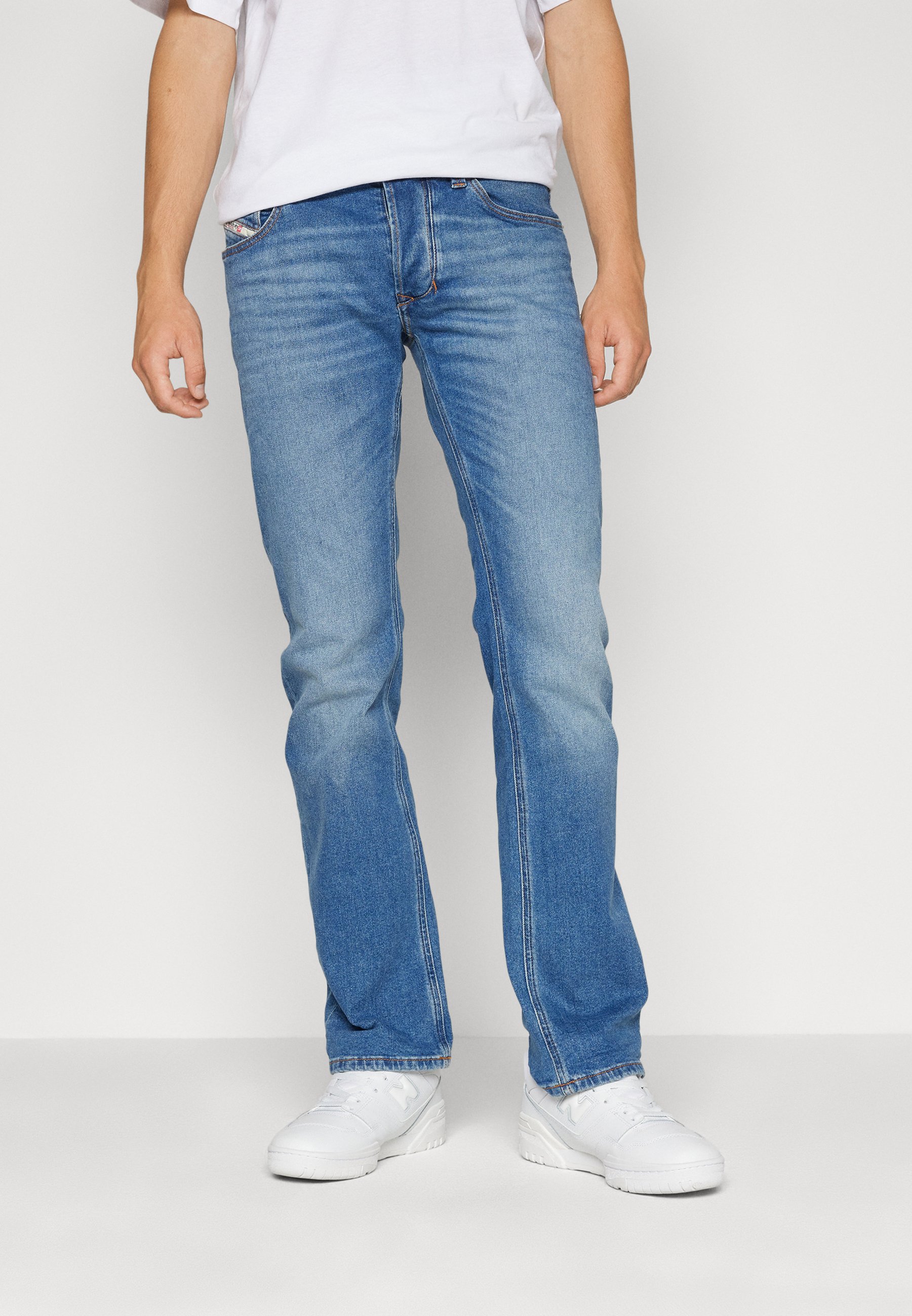 Diesel LARKEE - Straight leg jeans - 808N/blue denim