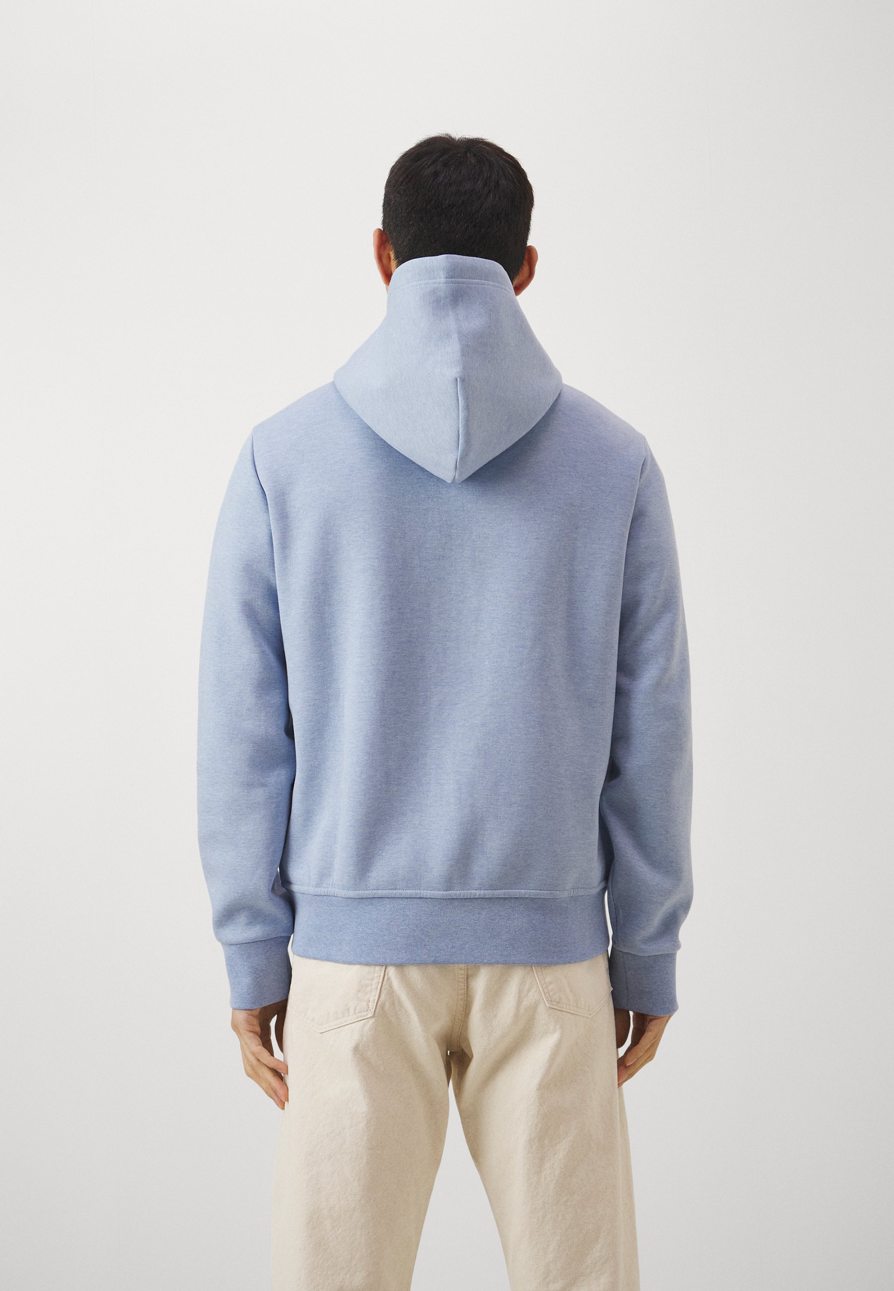 Polo Ralph Lauren LONG SLEEVE - Zip-up sweatshirt - isle heather/light blue