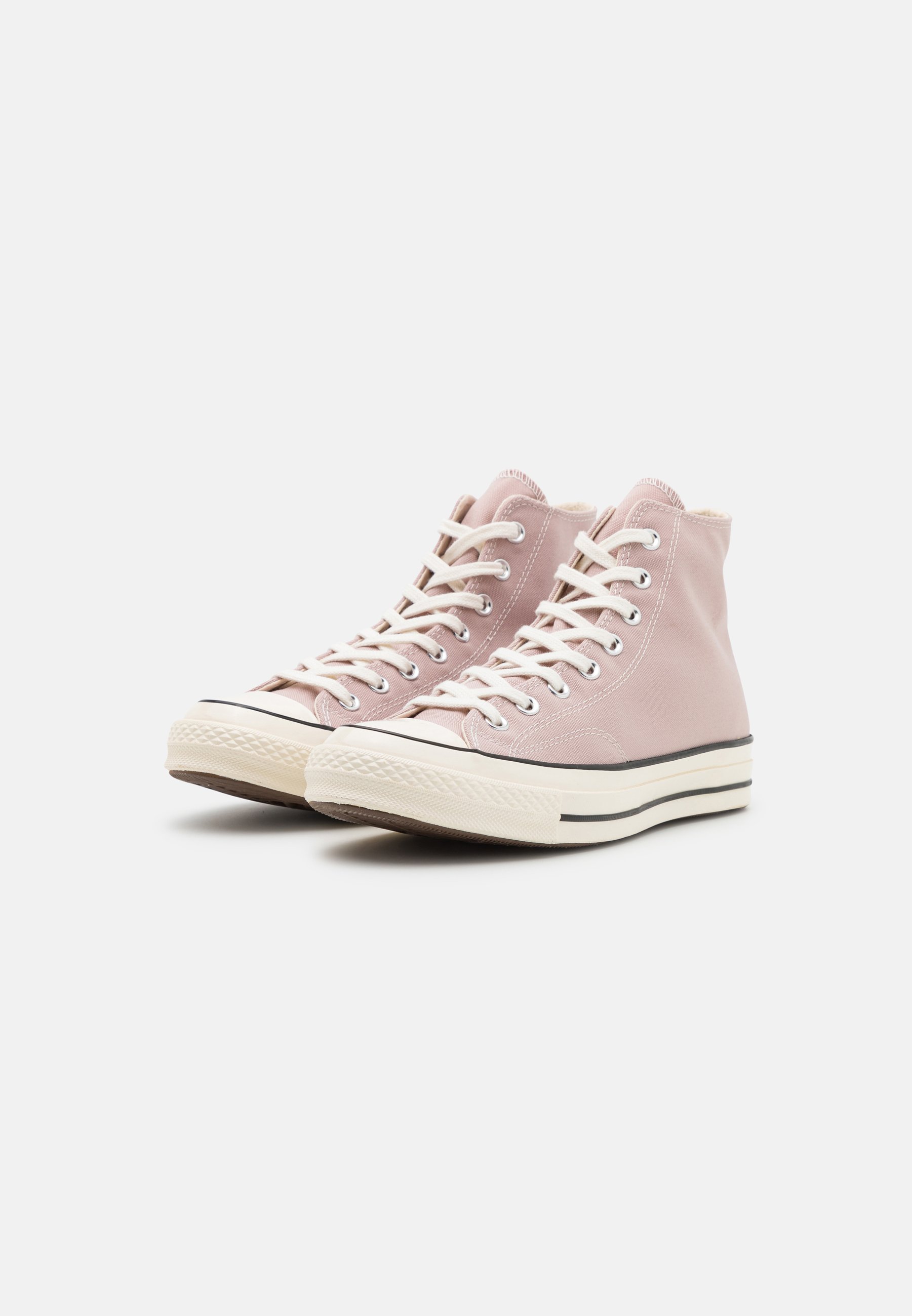 Converse CHUCK UNISEX - High-top trainers - grey/black/light pink